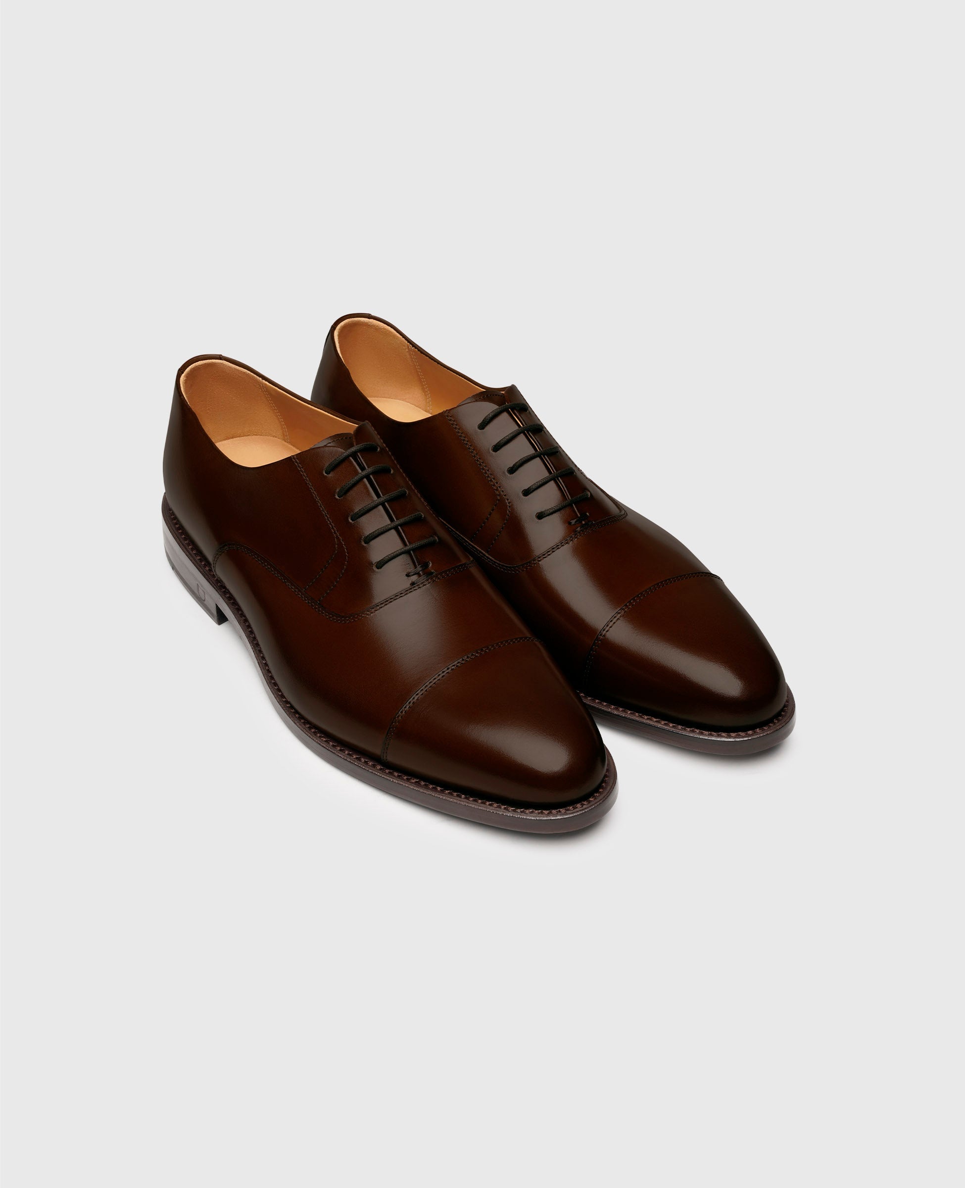 Henry Stevens Herren Businessschuhe Marshall CO - Mittelbraun