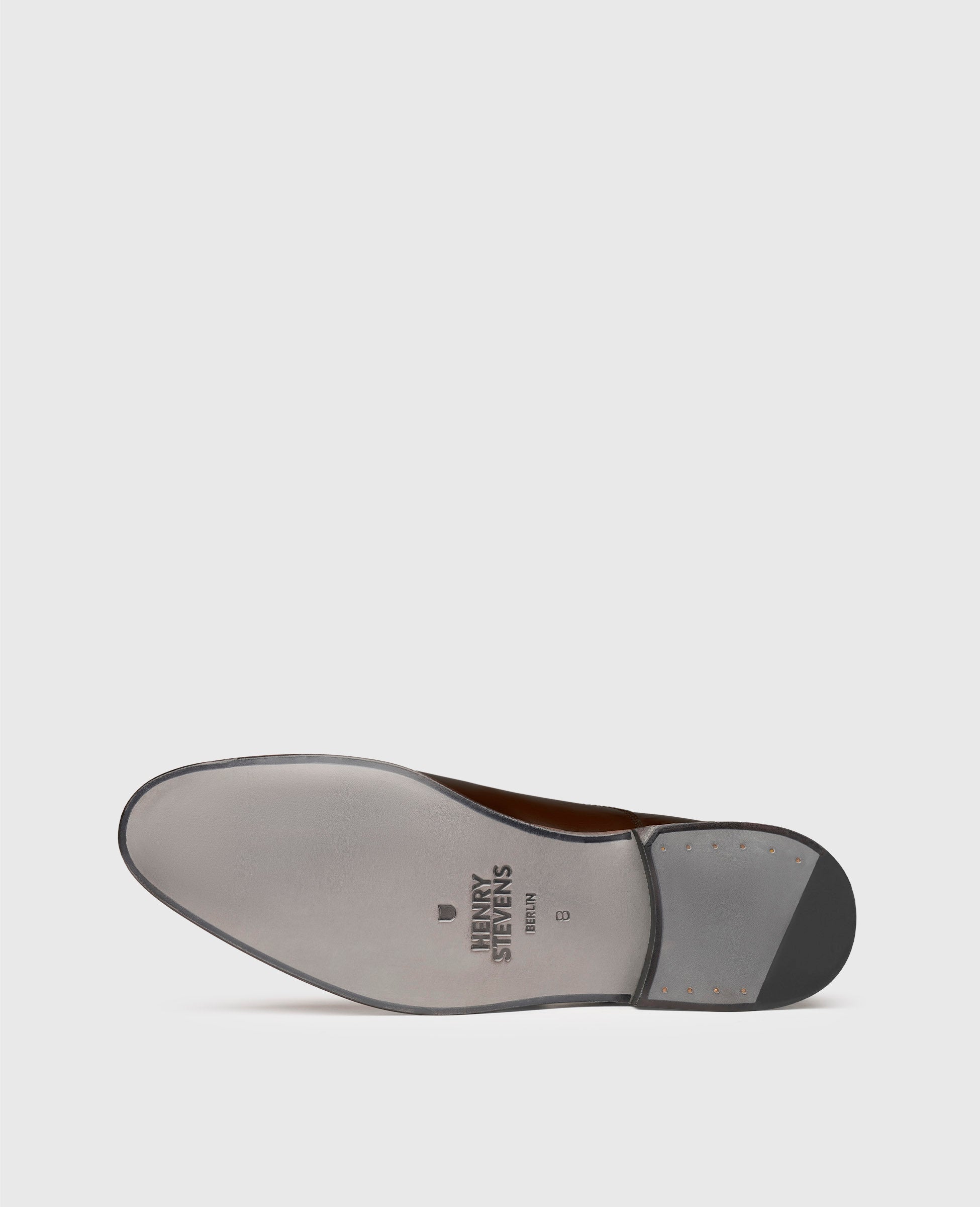 Henry Stevens Herren Businessschuhe Marshall CO - Mittelbraun