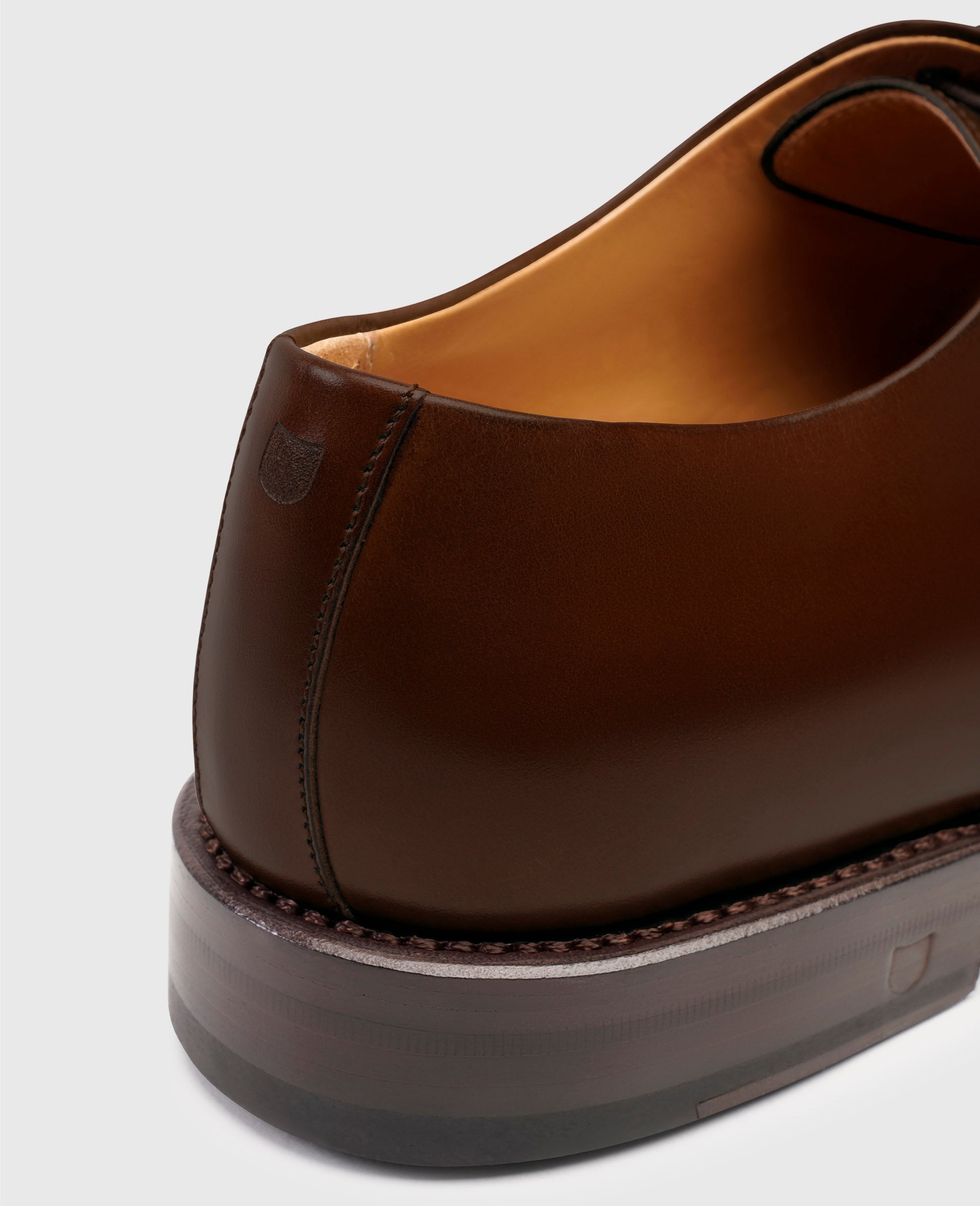 Henry Stevens Herren Businessschuhe Marshall CO - Mittelbraun