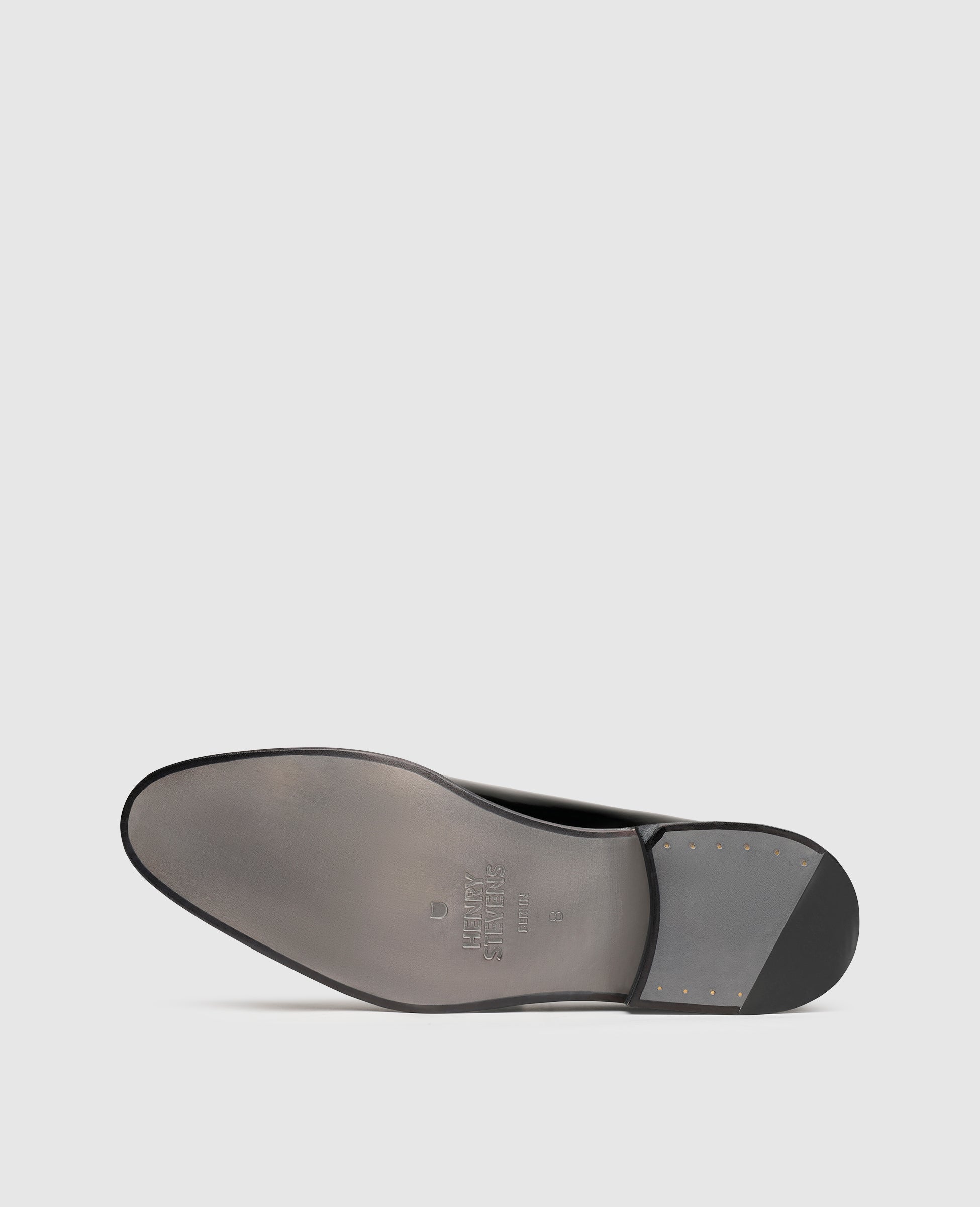 Henry Stevens Herren Klassiker Marshall Plain Schwarz