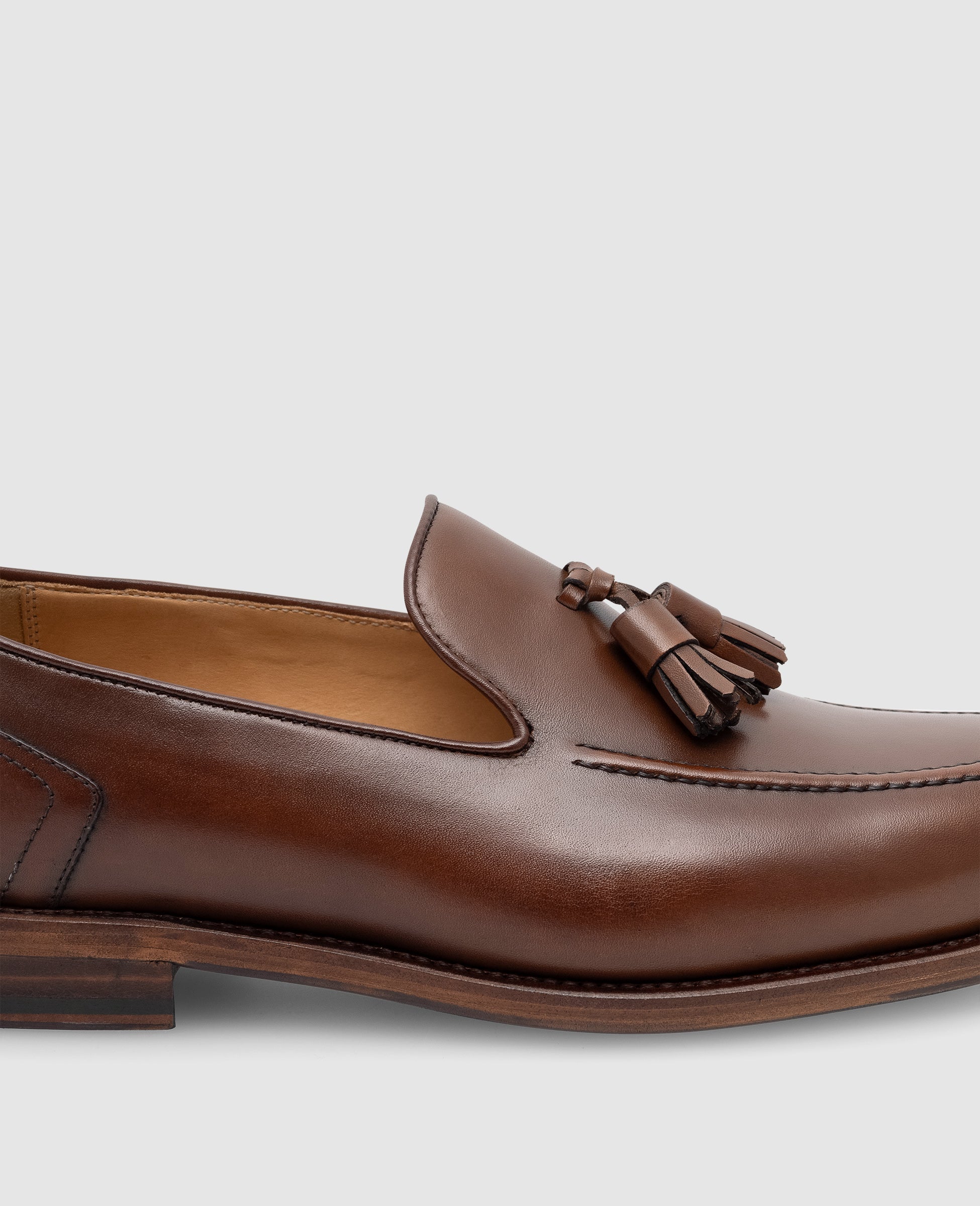 Henry Stevens Herren Loafer Marshall TL - Midbrown
