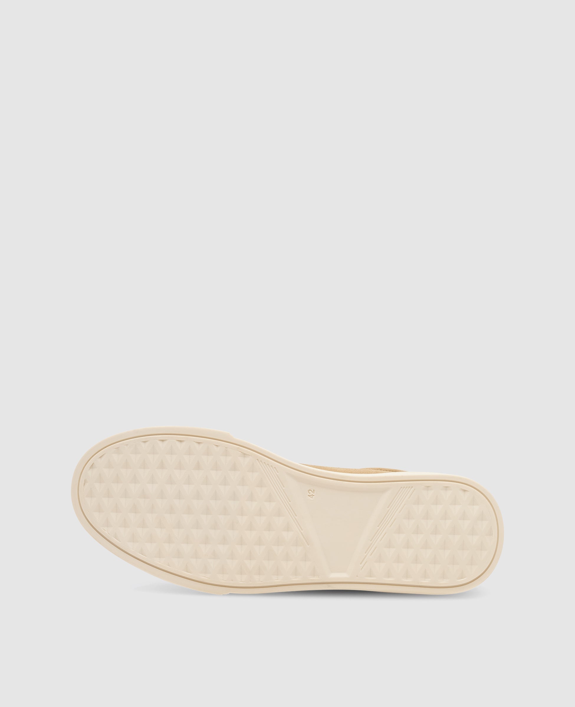Henry Stevens Herren Sneaker Travis Plain Beige