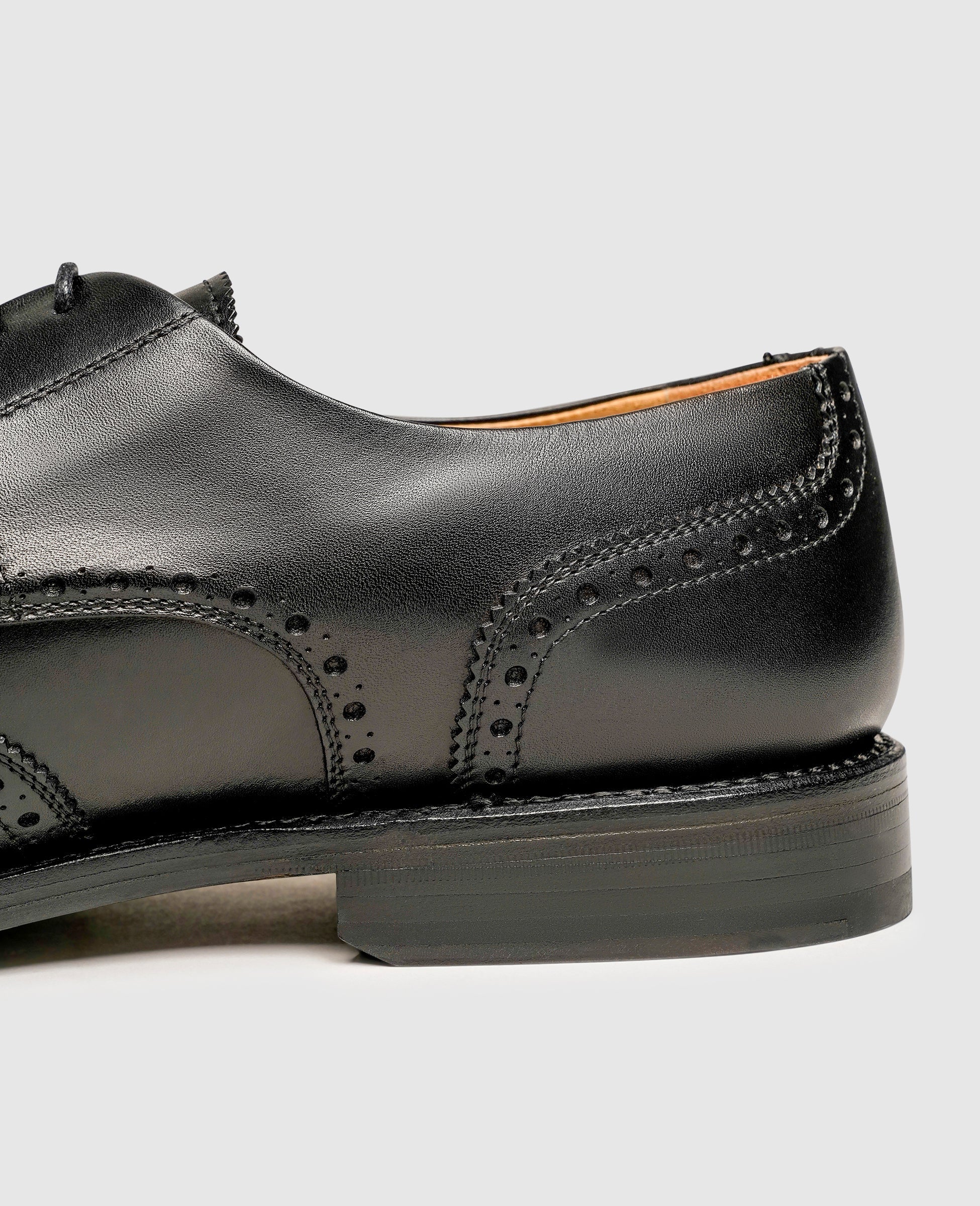 Henry Stevens Herren Businessschuhe Winston FBD - Schwarz