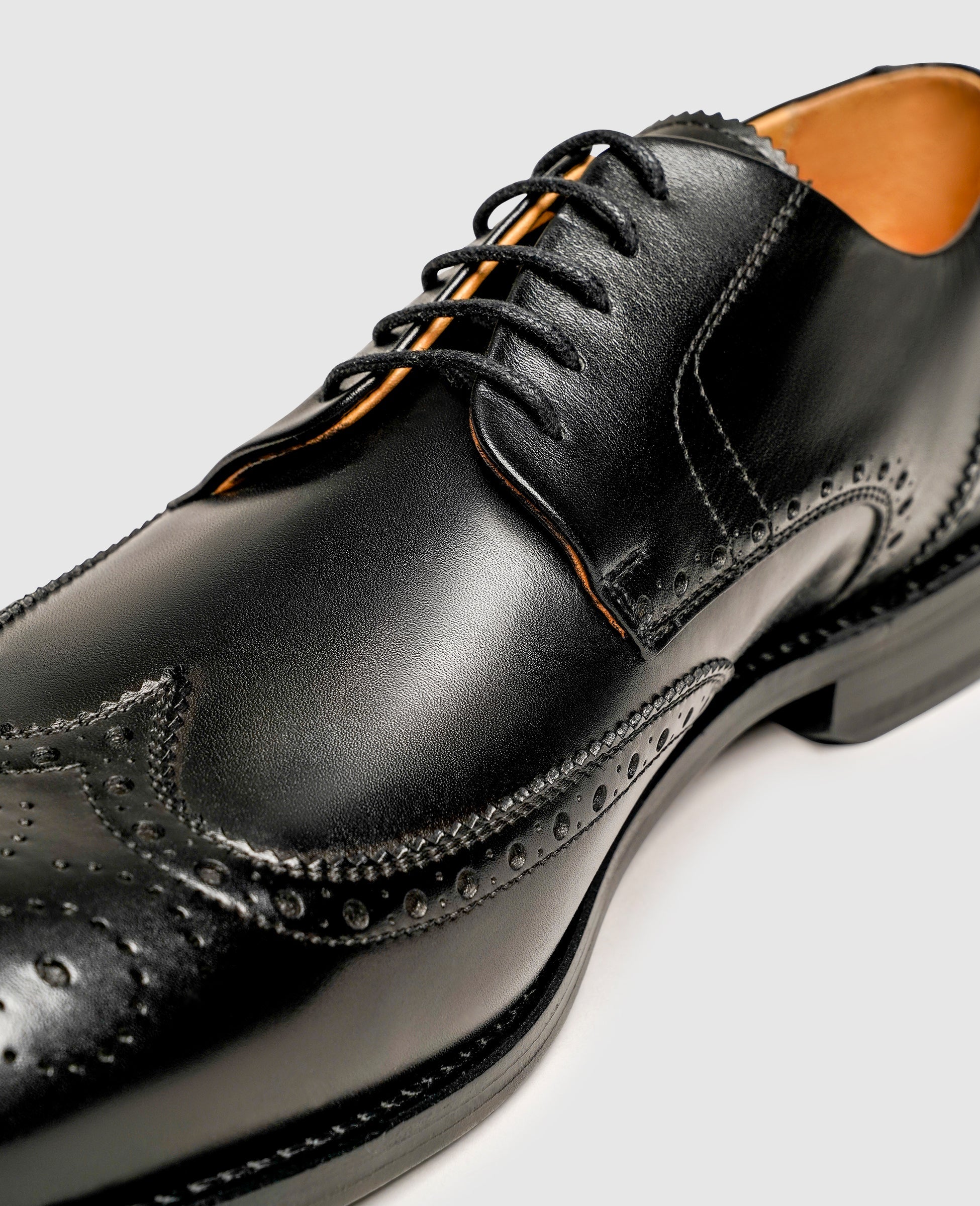 Henry Stevens Herren Businessschuhe Winston FBD - Schwarz