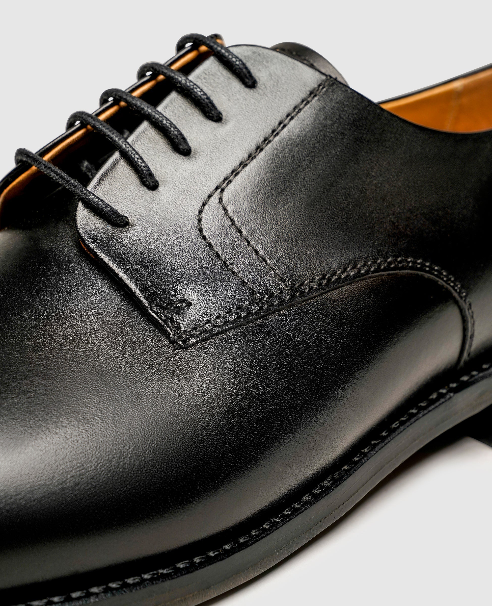 Henry Stevens Herren Businessschuhe Winston PD - Schwarz