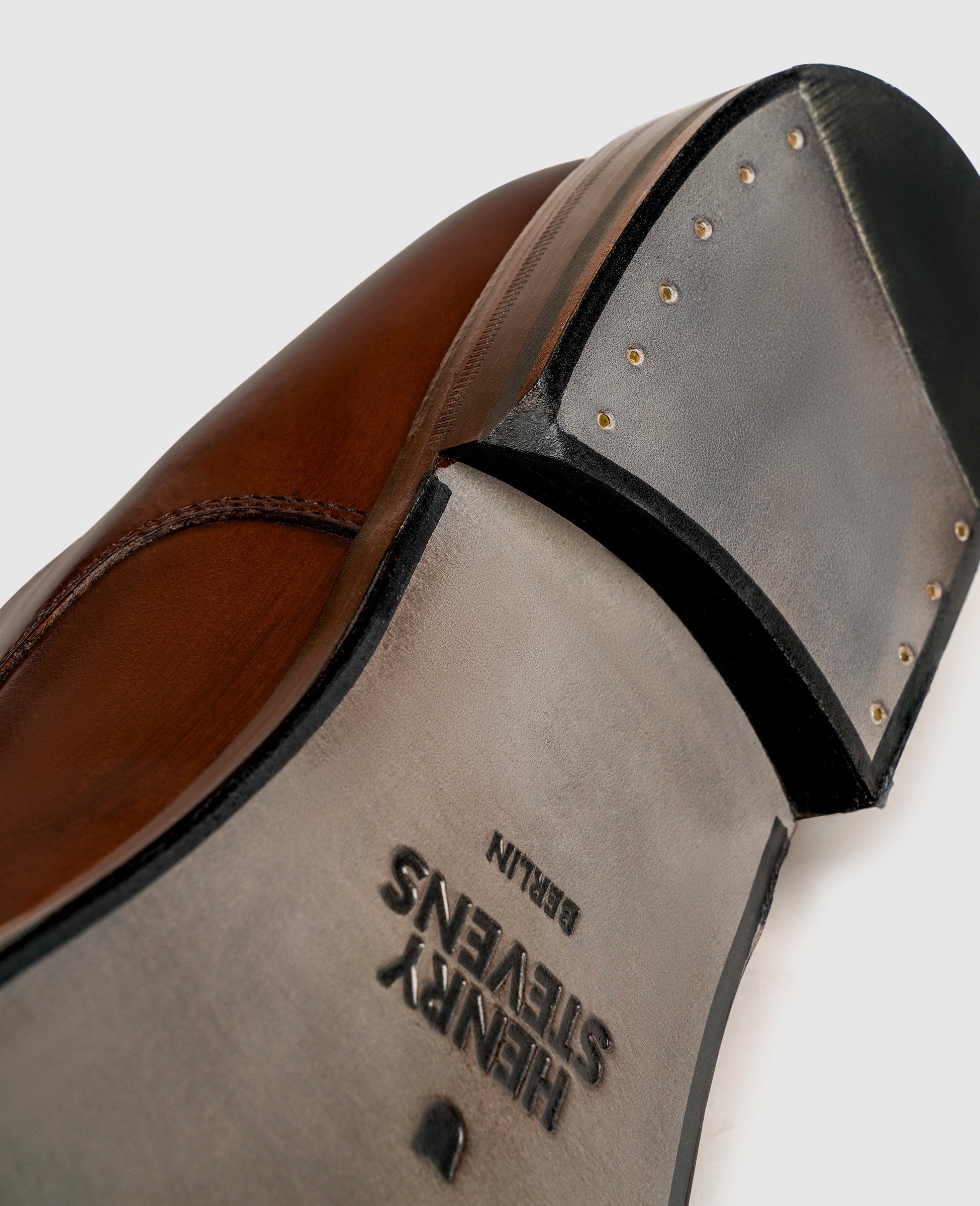 Henry Stevens Herren Winston PD - Medium Brown