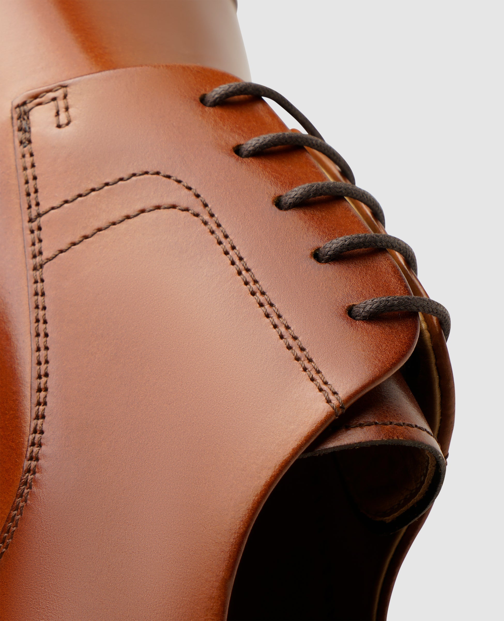 Henry Stevens Herren Businessschuhe Winston CD - Cognac