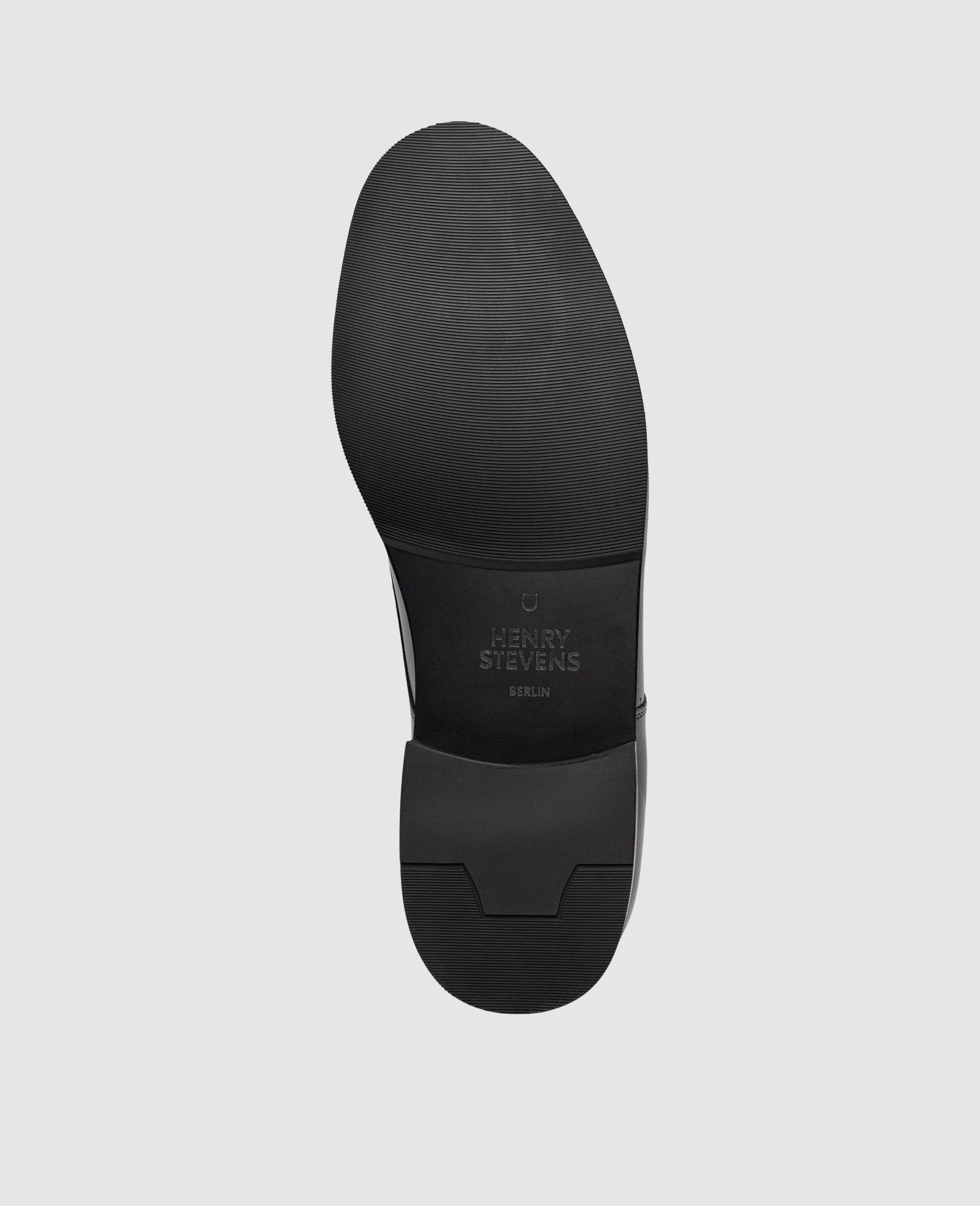 Henry Stevens Herren Businessschuhe Winston CD3 - Schwarz