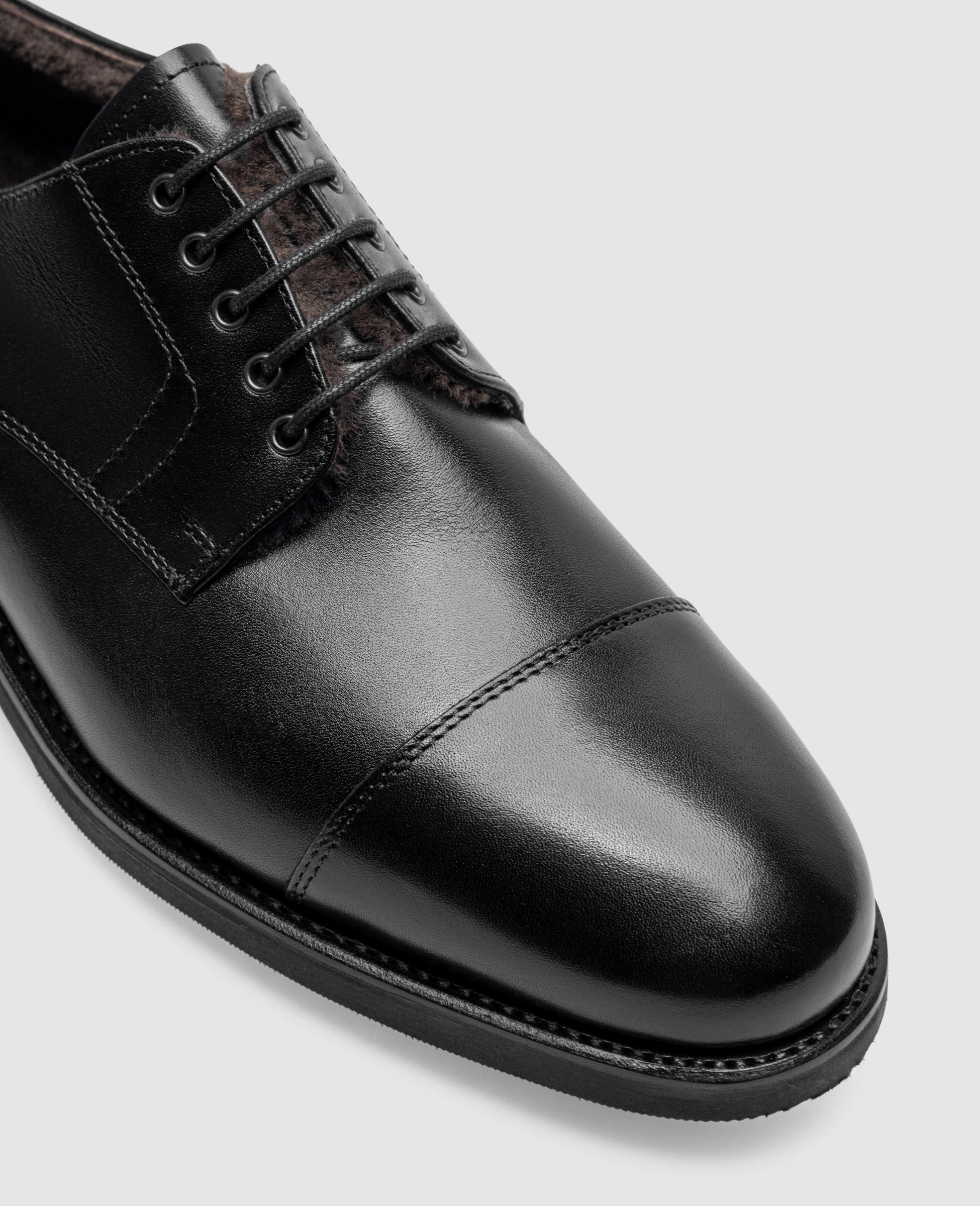 Henry Stevens Herren Businessschuhe Winston CD3 - Schwarz