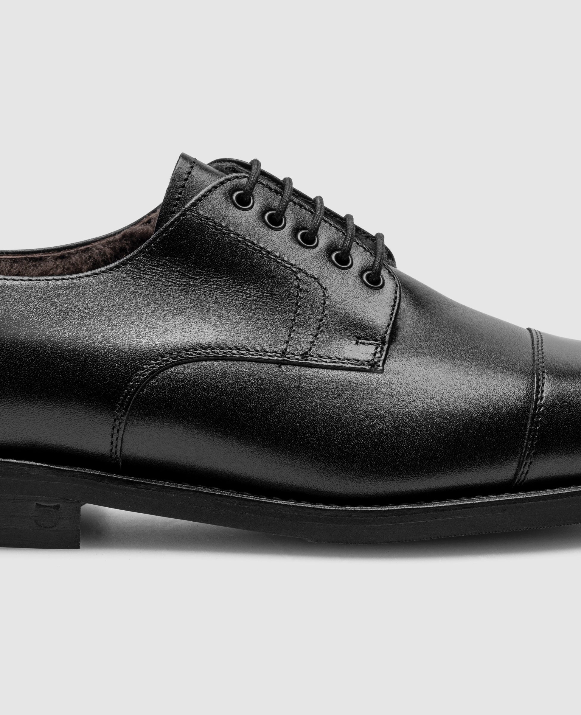 Henry Stevens Herren Businessschuhe Winston CD3 - Schwarz
