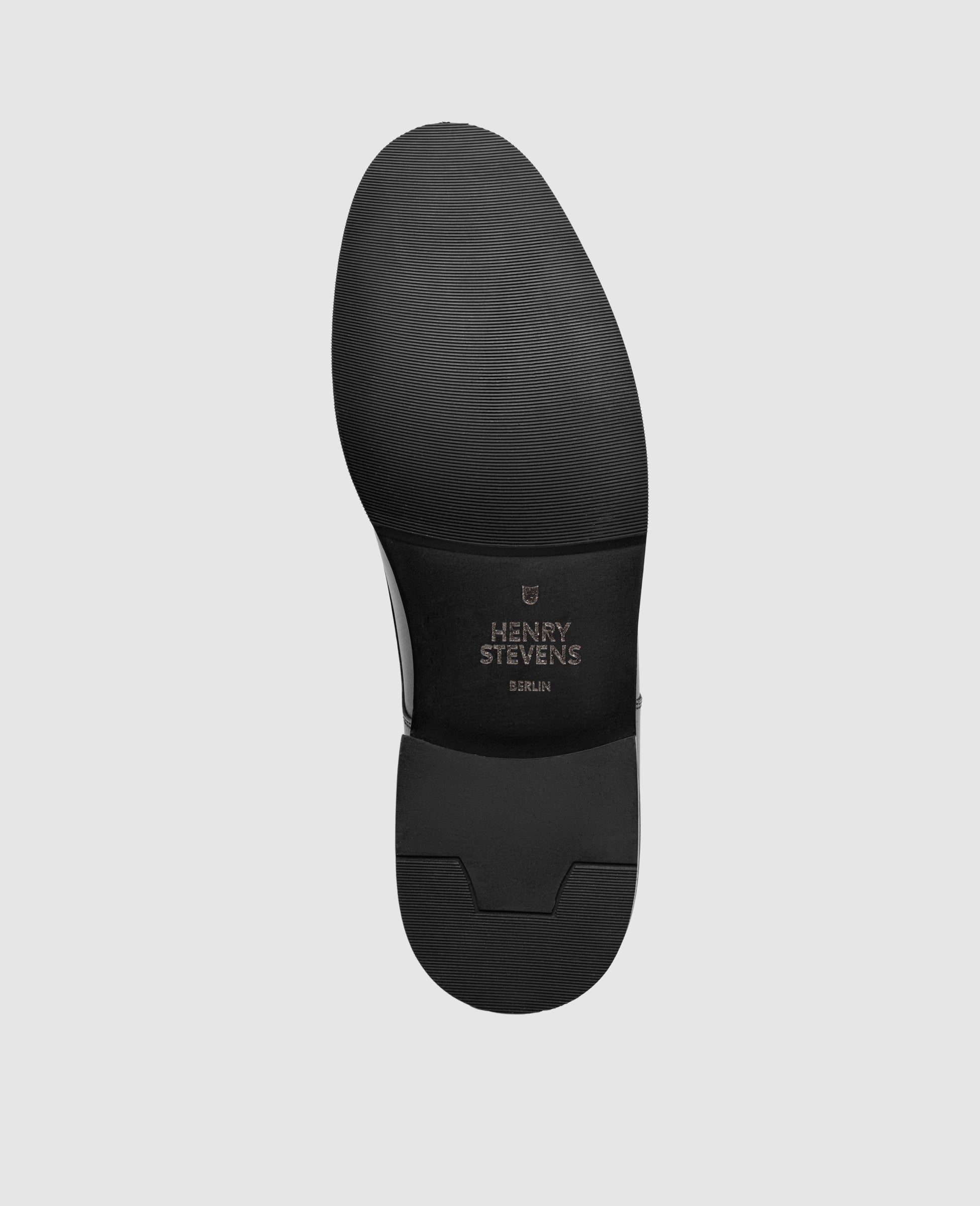 Henry Stevens Herren Businessschuhe Winston CD3 - Mittelbraun