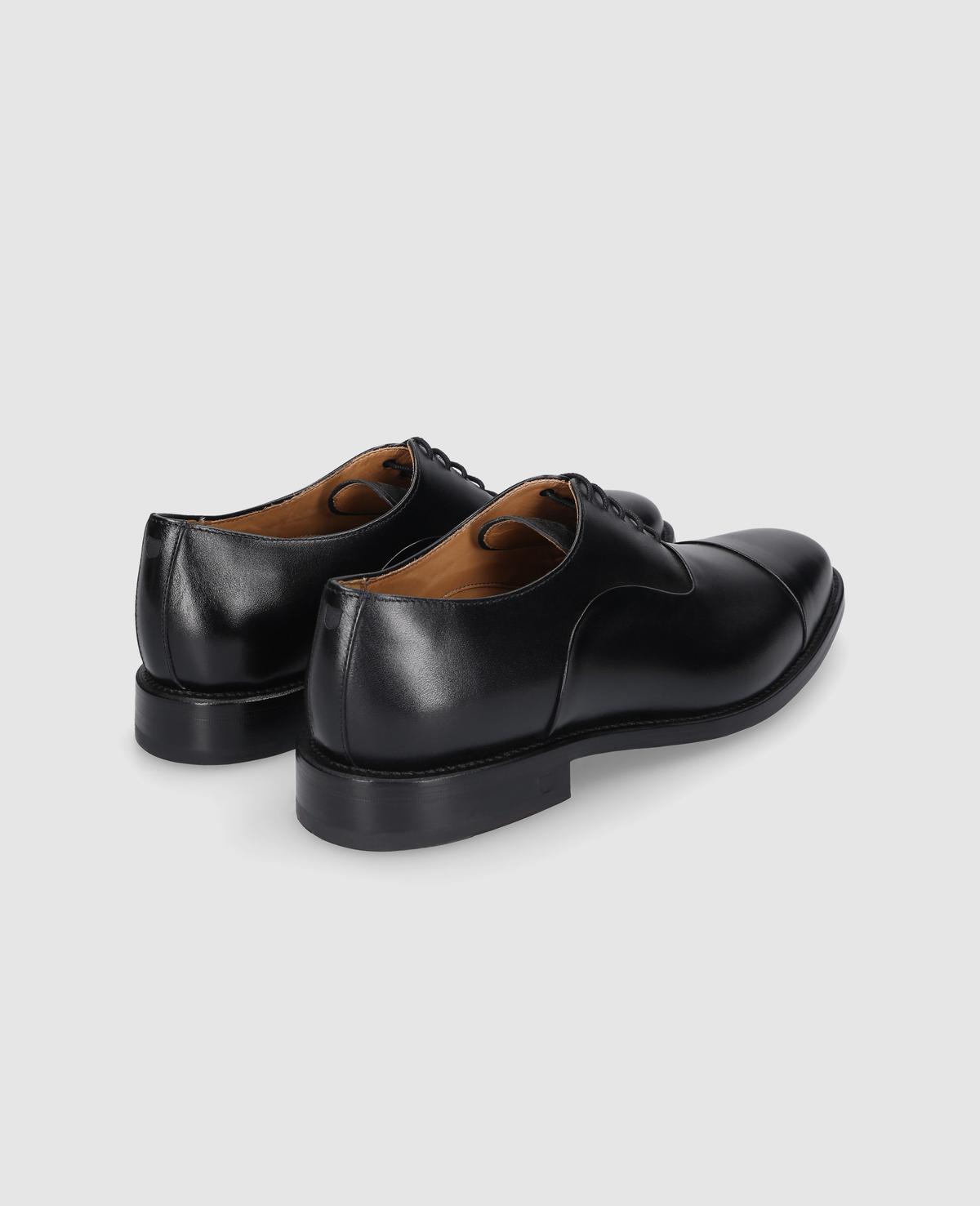 Henry Stevens Herren Businessschuhe Marshall CO1 - Schwarz