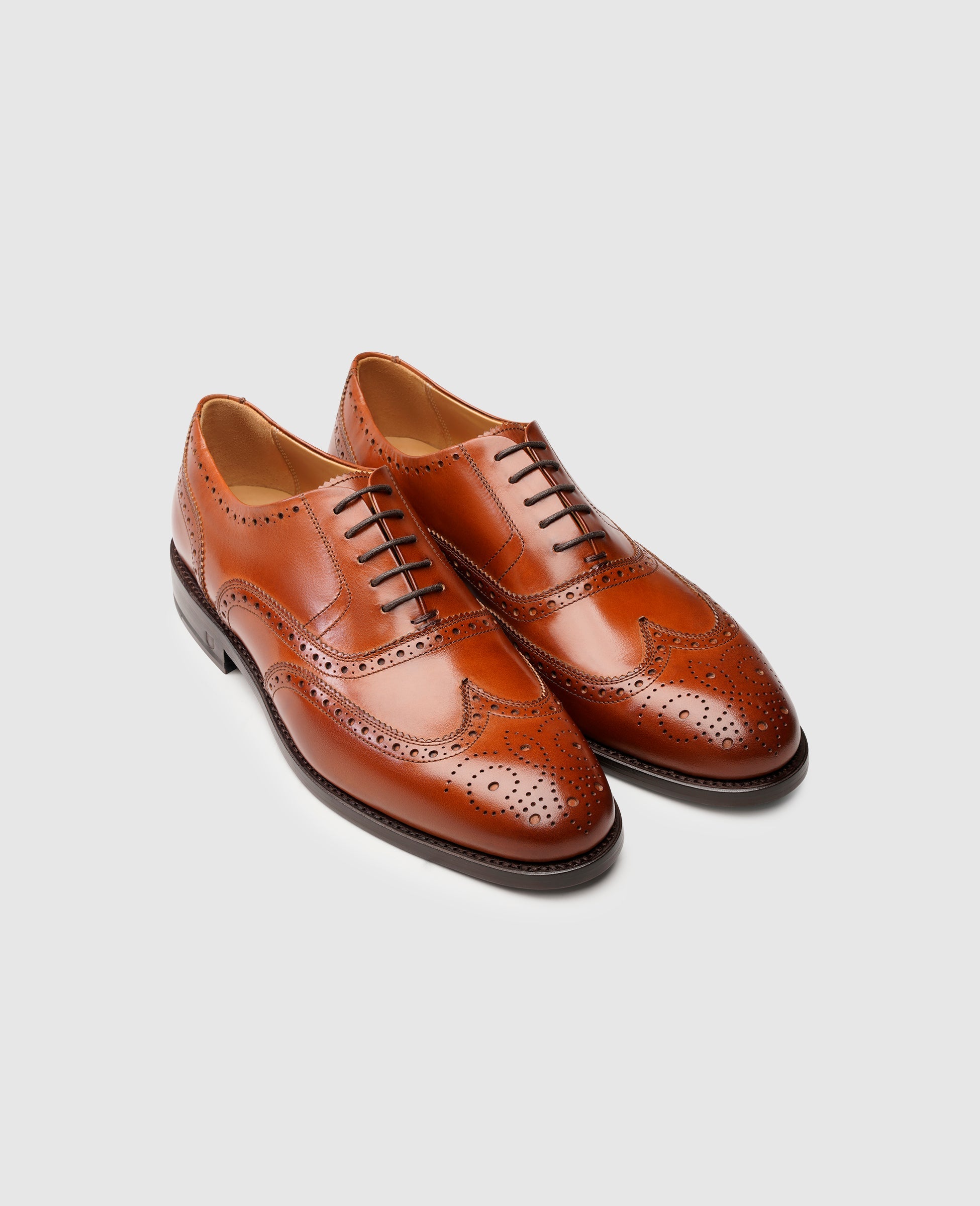 Henry Stevens Herren Businessschuhe Winston FBO - Cognac