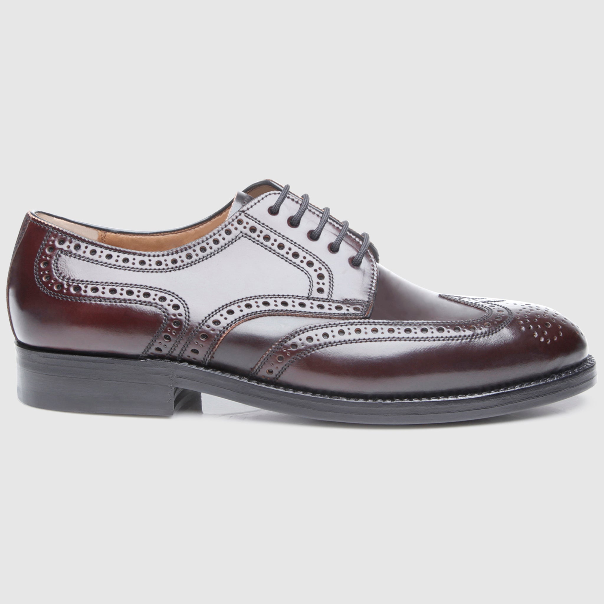 Heinrich Dinkelacker Herren London Full-Brogue C - Oxblood