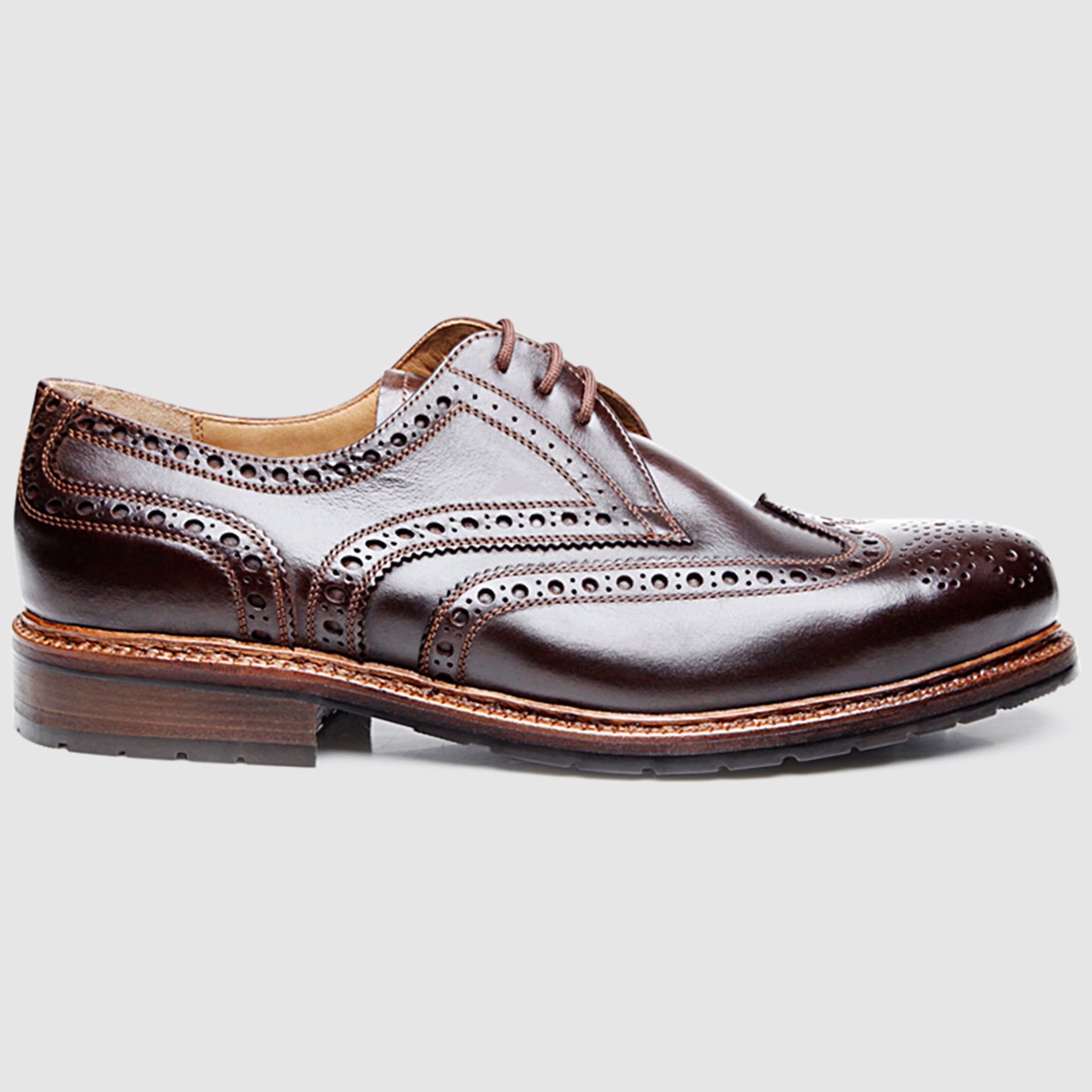 Heinrich Dinkelacker Herren Janosh K Full-Brogue H - Mocca