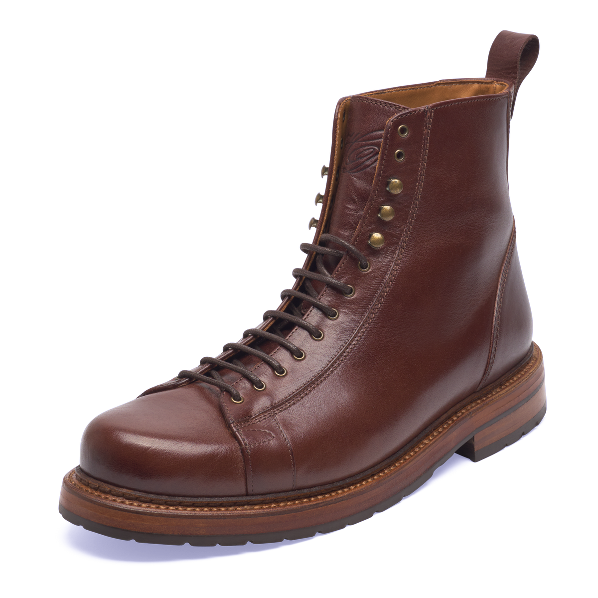 Heinrich Dinkelacker Herren Stiefeletten Rio Plain BC - Dunkelbraun