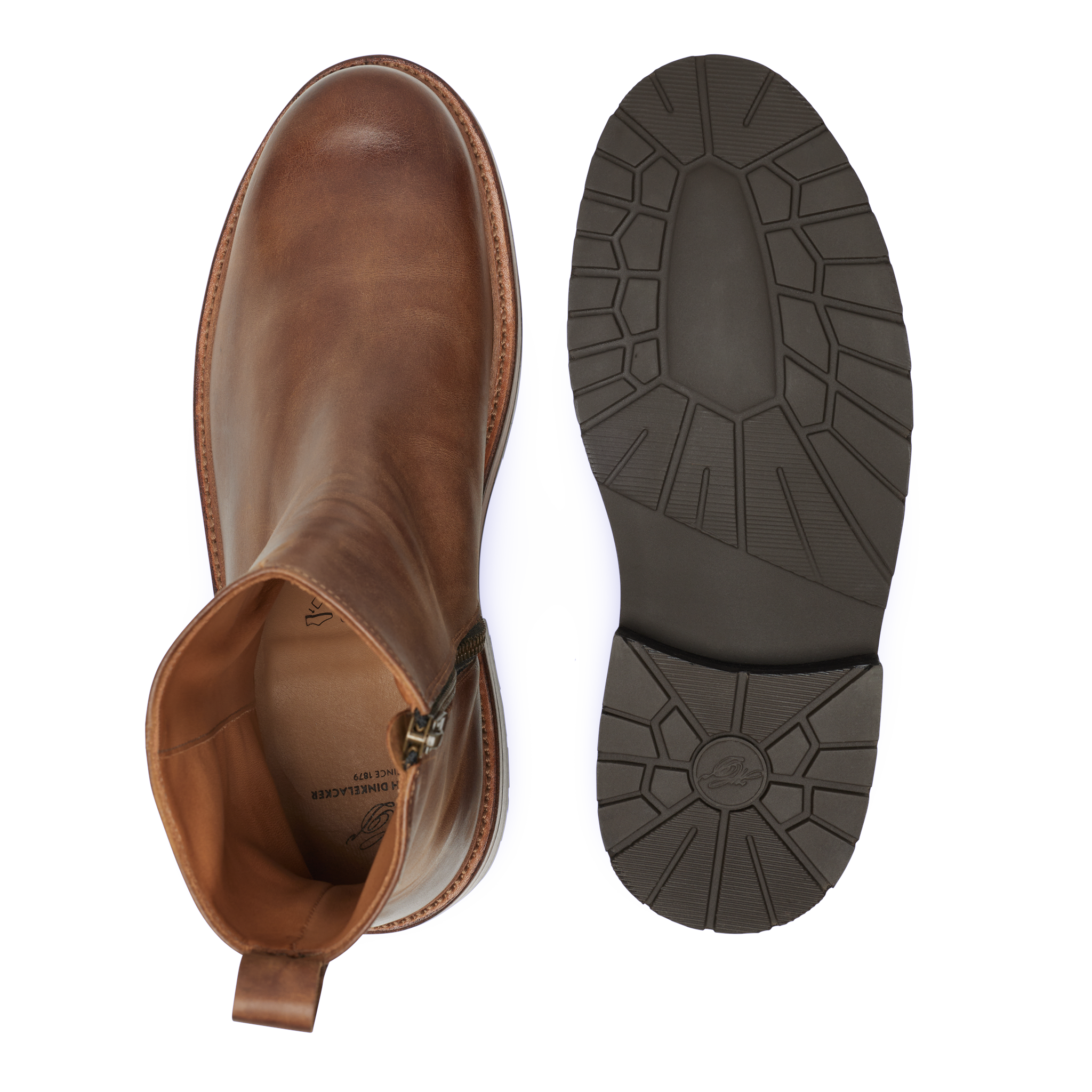 Heinrich Dinkelacker Herren Boot Rio Plain Caramel