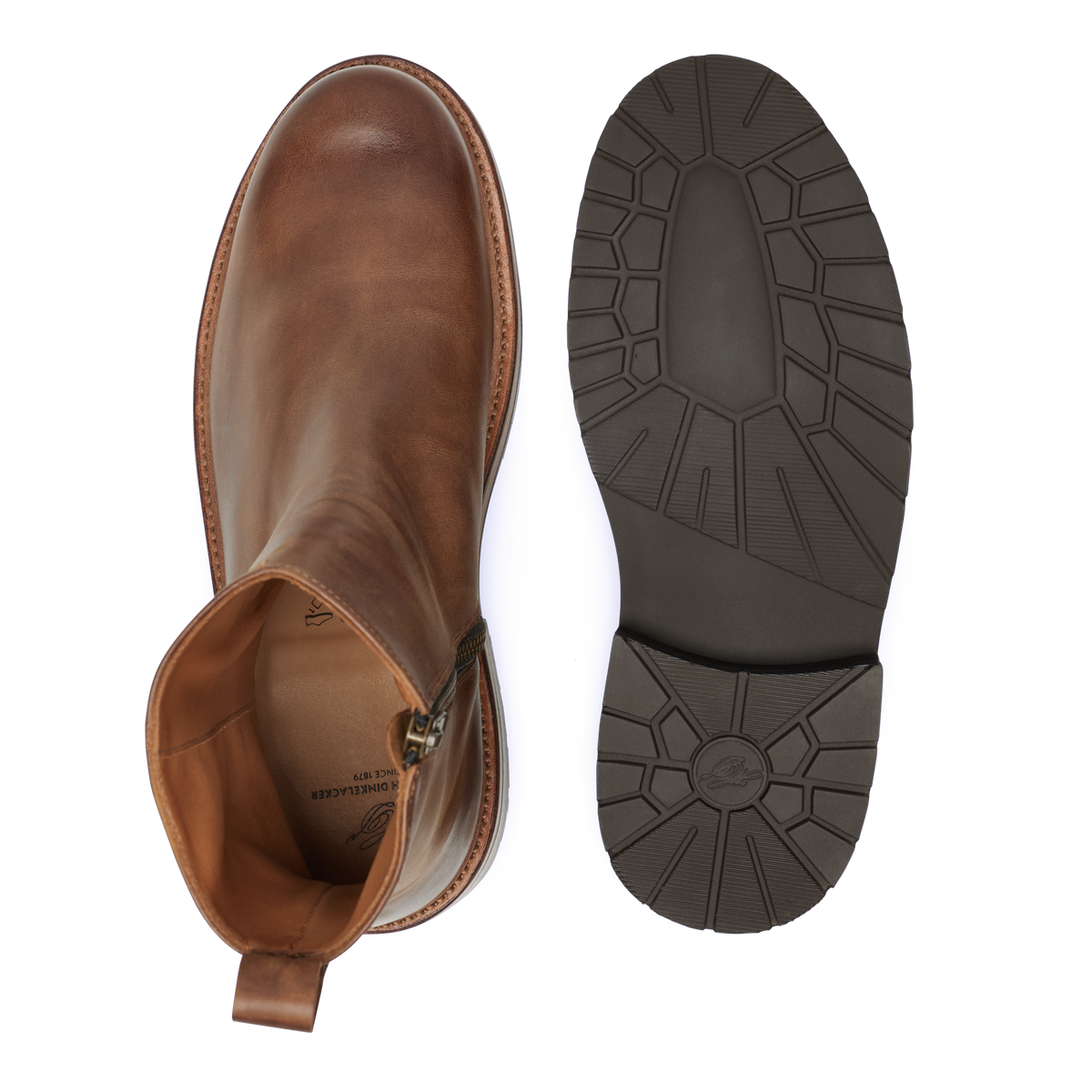 Heinrich Dinkelacker Men's Boot Rio Plain Caramel