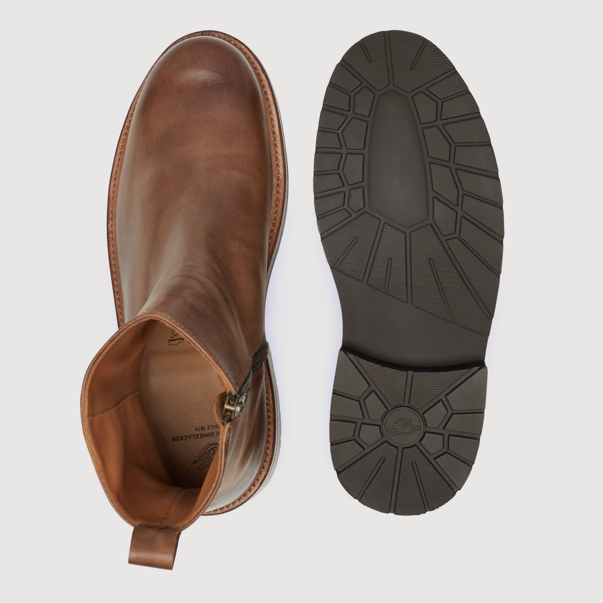 Heinrich Dinkelacker Herren Boot Rio Plain Caramel