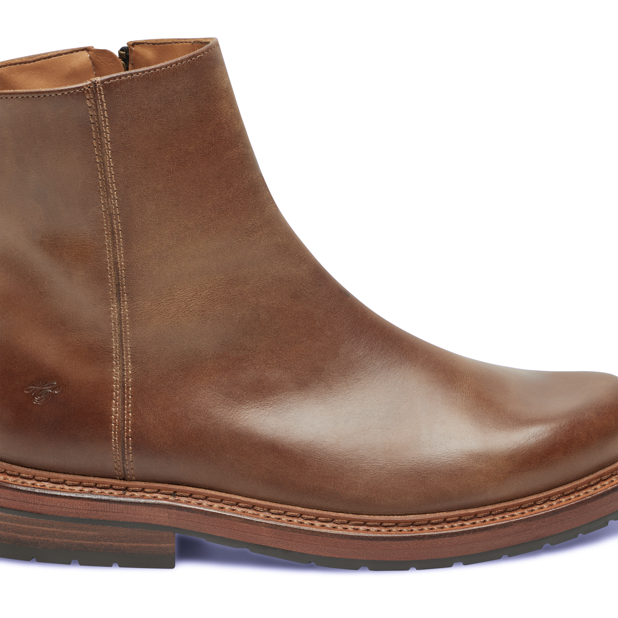 Heinrich Dinkelacker Herren Boot Rio Plain Caramel