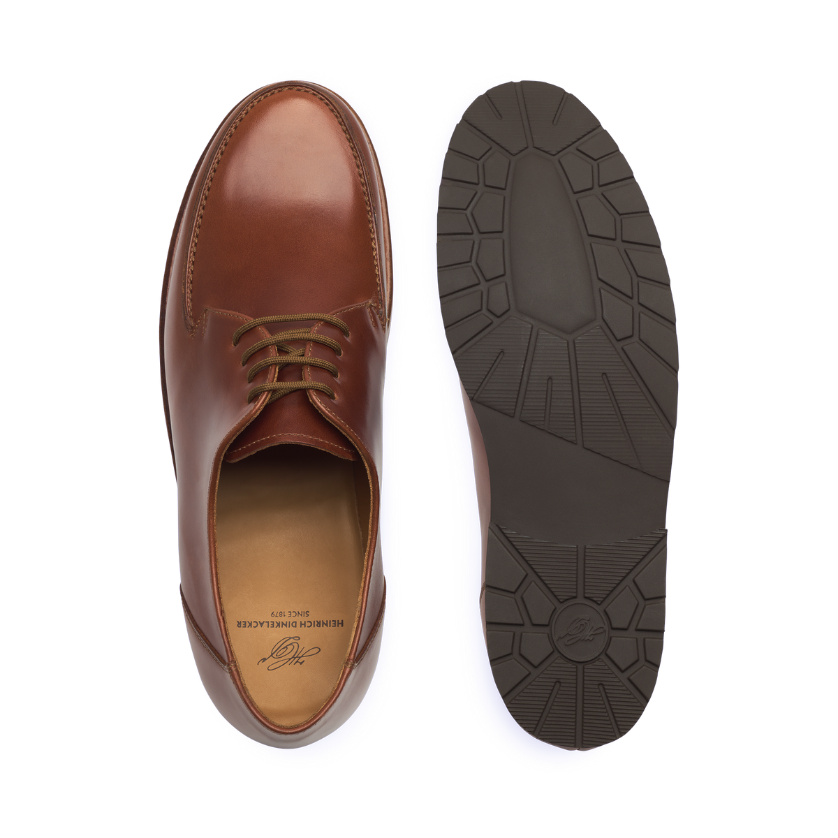 Heinrich Dinkelacker Herren Businessschuhe Rio Plain MA - Amber