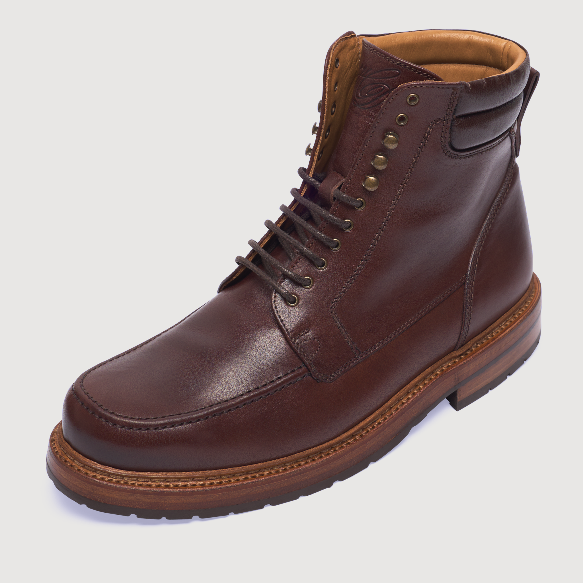 Heinrich Dinkelacker Men's Rio Plain BC - Dark Brown