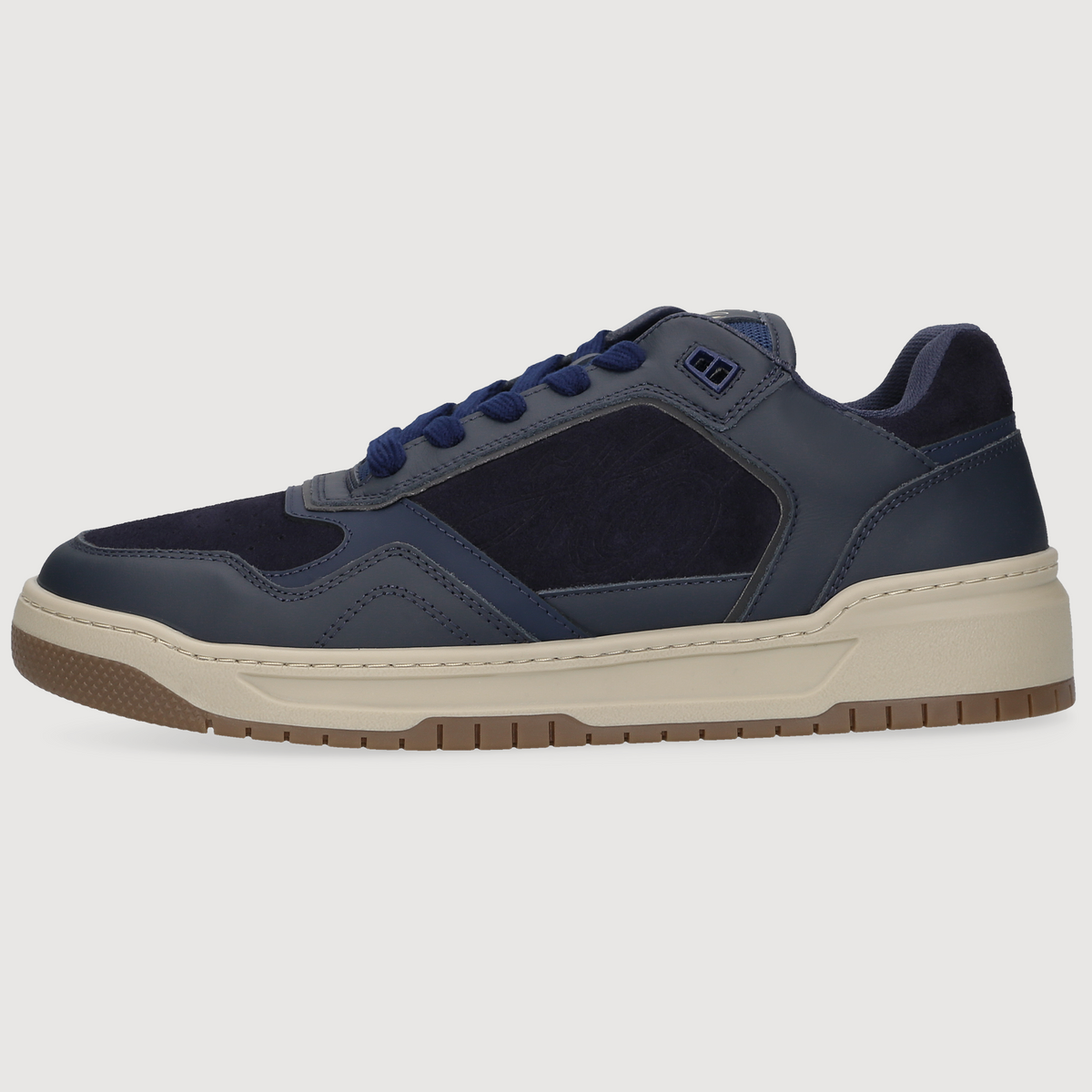 Heinrich Dinkelacker Herren Sneaker Los Angeles Plain Dunkelblau