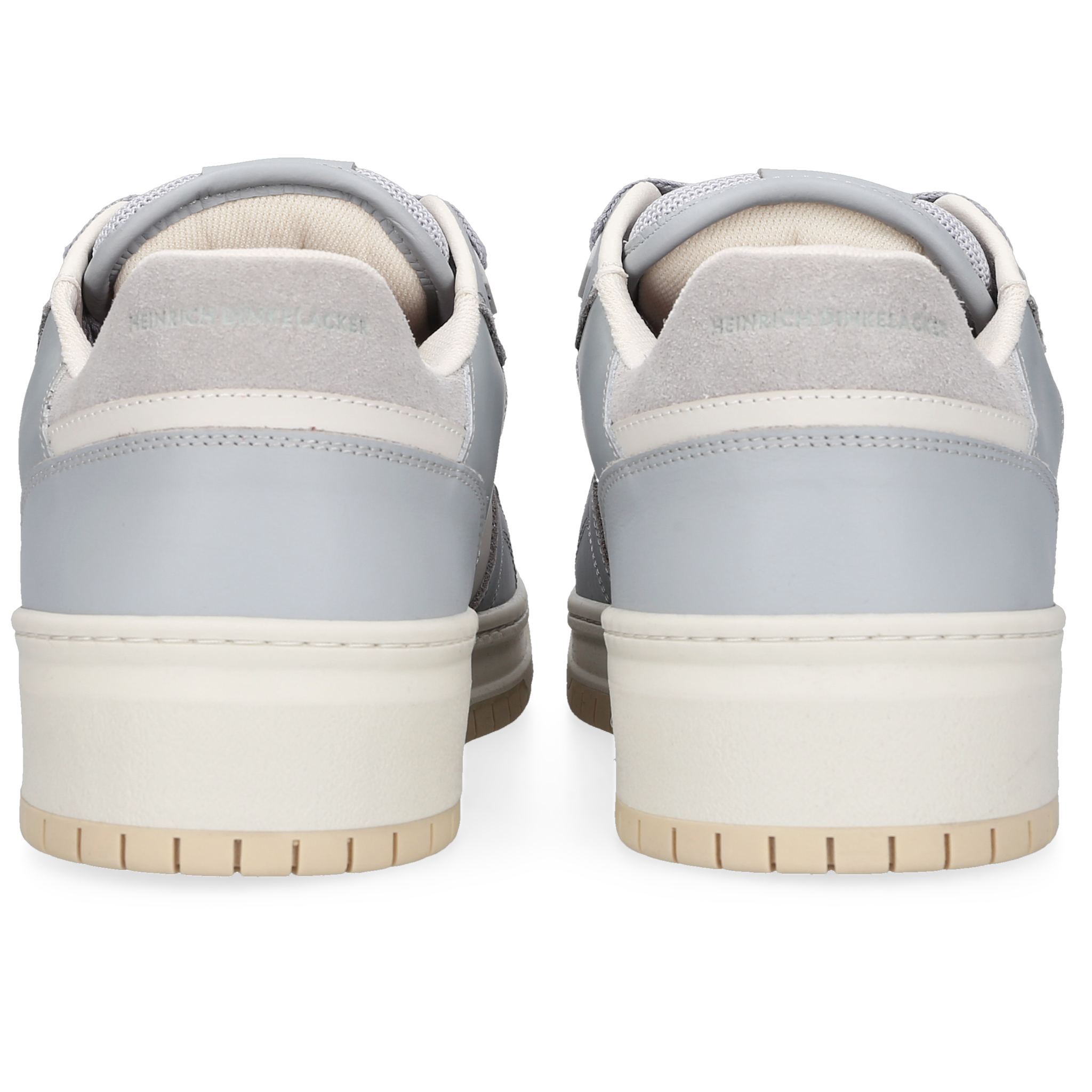 Heinrich Dinkelacker Herren Sneaker Los Angeles Plain Grau