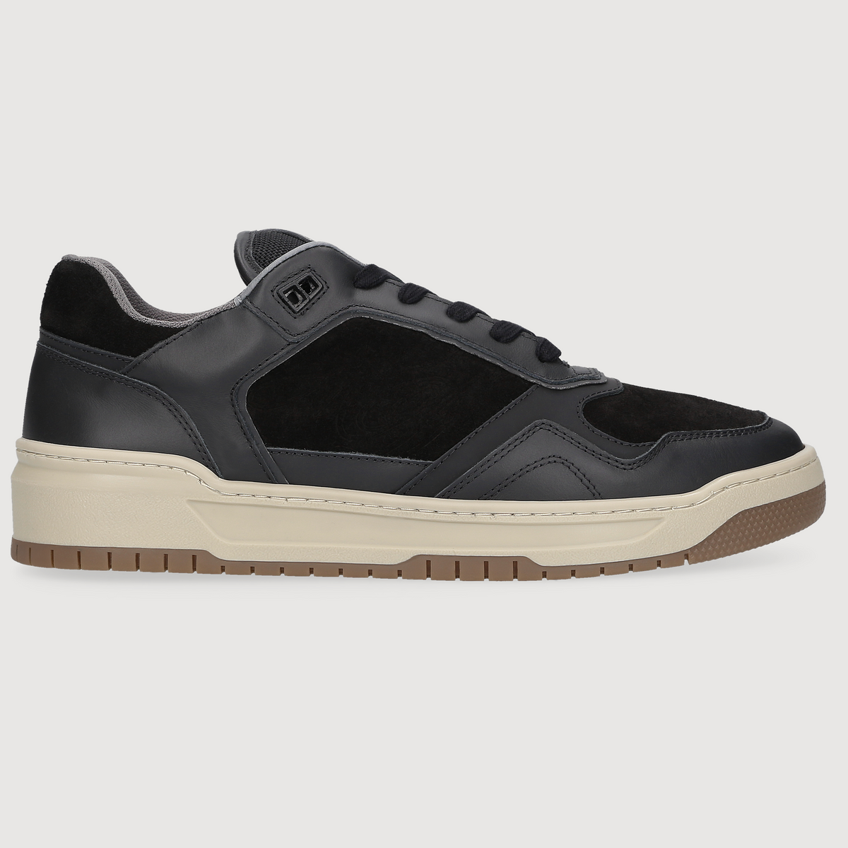 Heinrich Dinkelacker Herren Sneaker Los Angeles Plain Schwarz