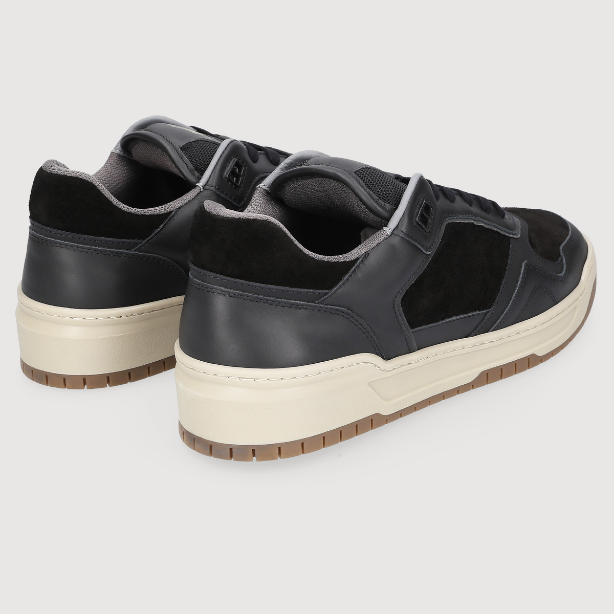 Heinrich Dinkelacker Herren Sneaker Los Angeles Plain Schwarz