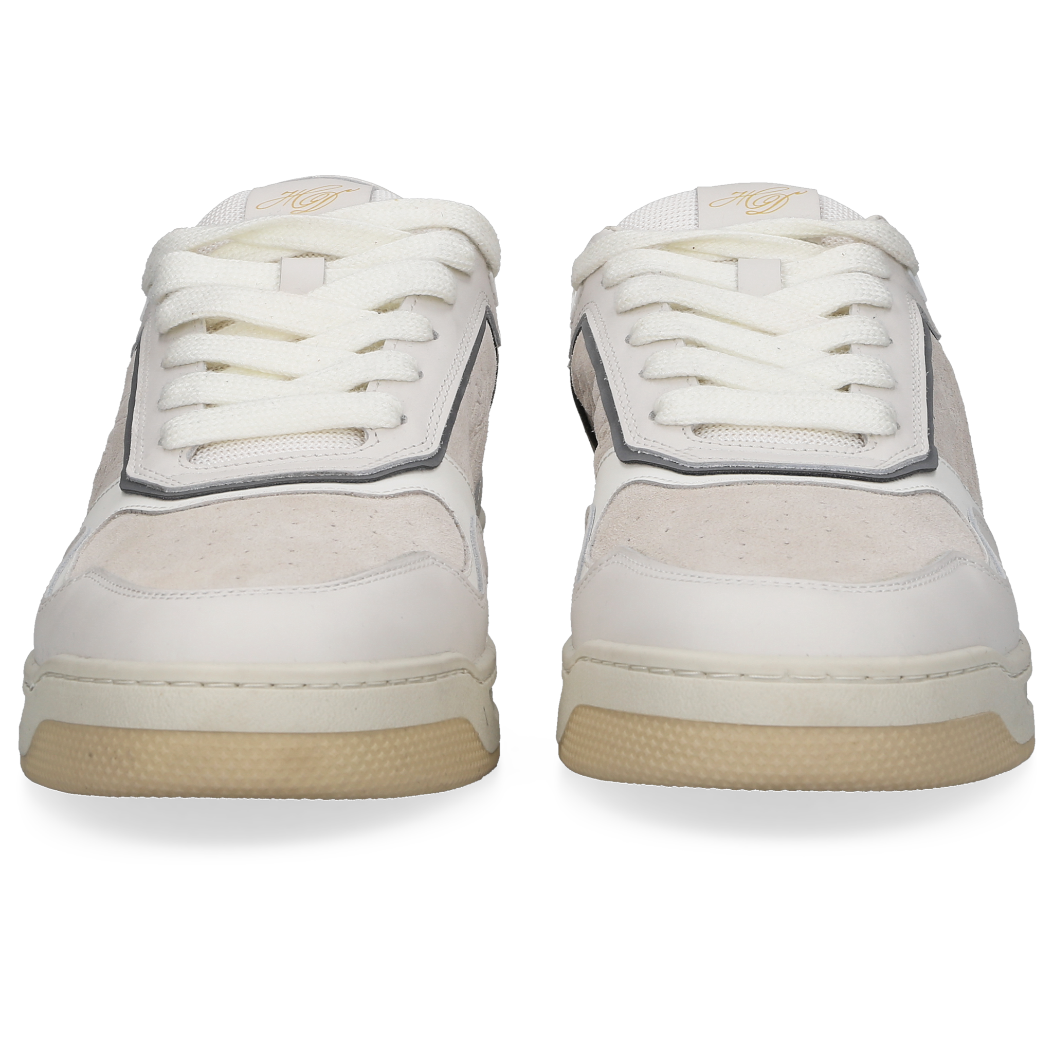 Heinrich Dinkelacker Herren Sneaker Los Angeles Plain Weiß