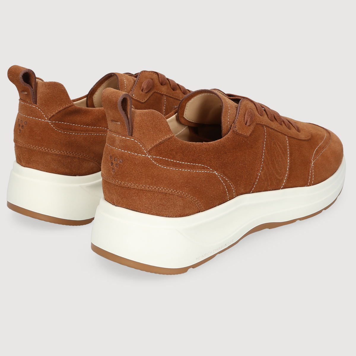 Heinrich Dinkelacker Herren Sneaker Toronto Plain Braun
