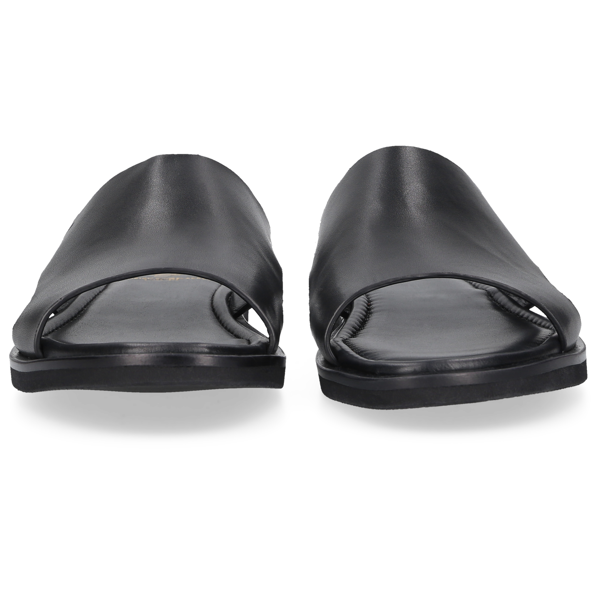 Heinrich Dinkelacker Herren Sandale Garda Plain Schwarz