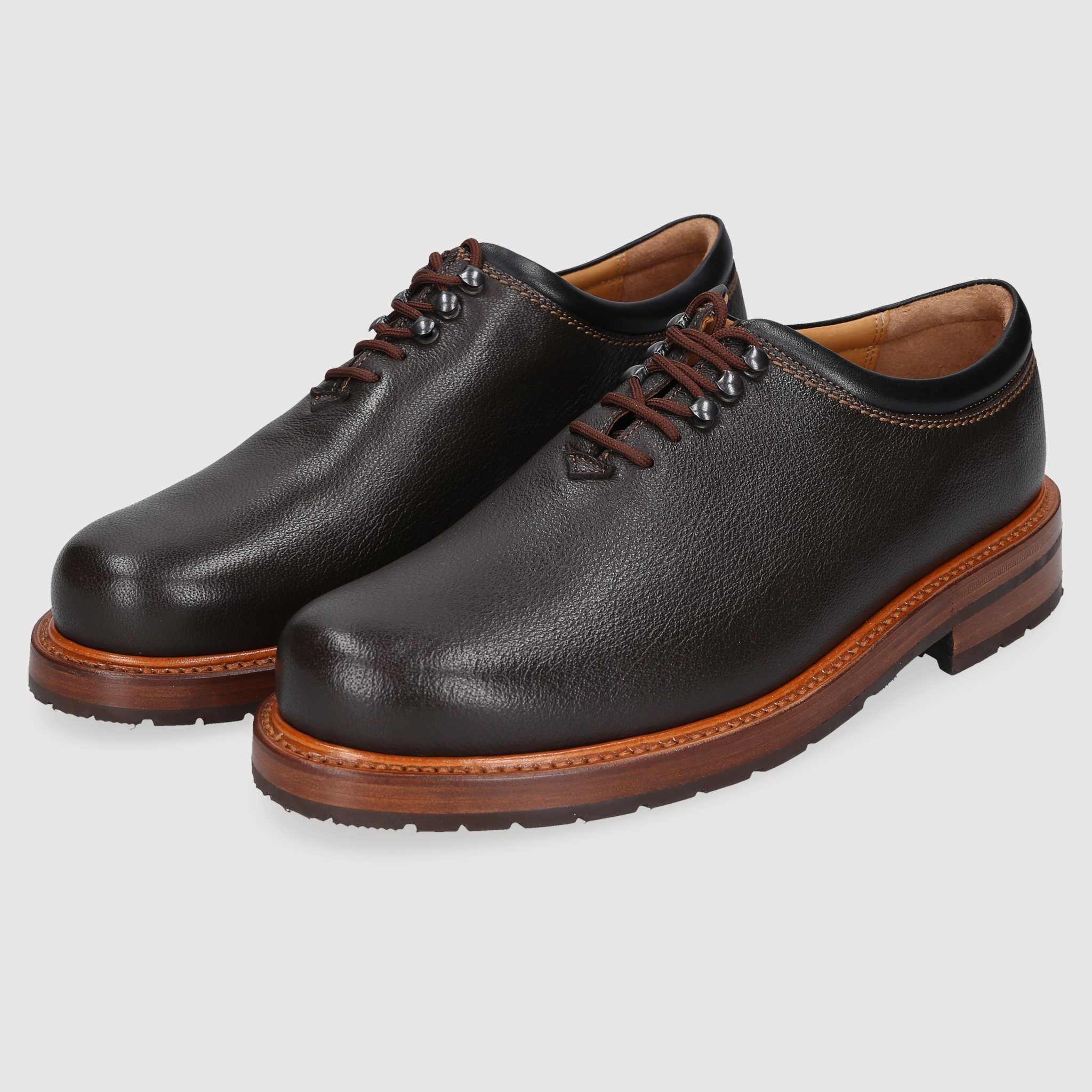 Heinrich Dinkelacker Men's Rio Wholecut W - Dark Brown