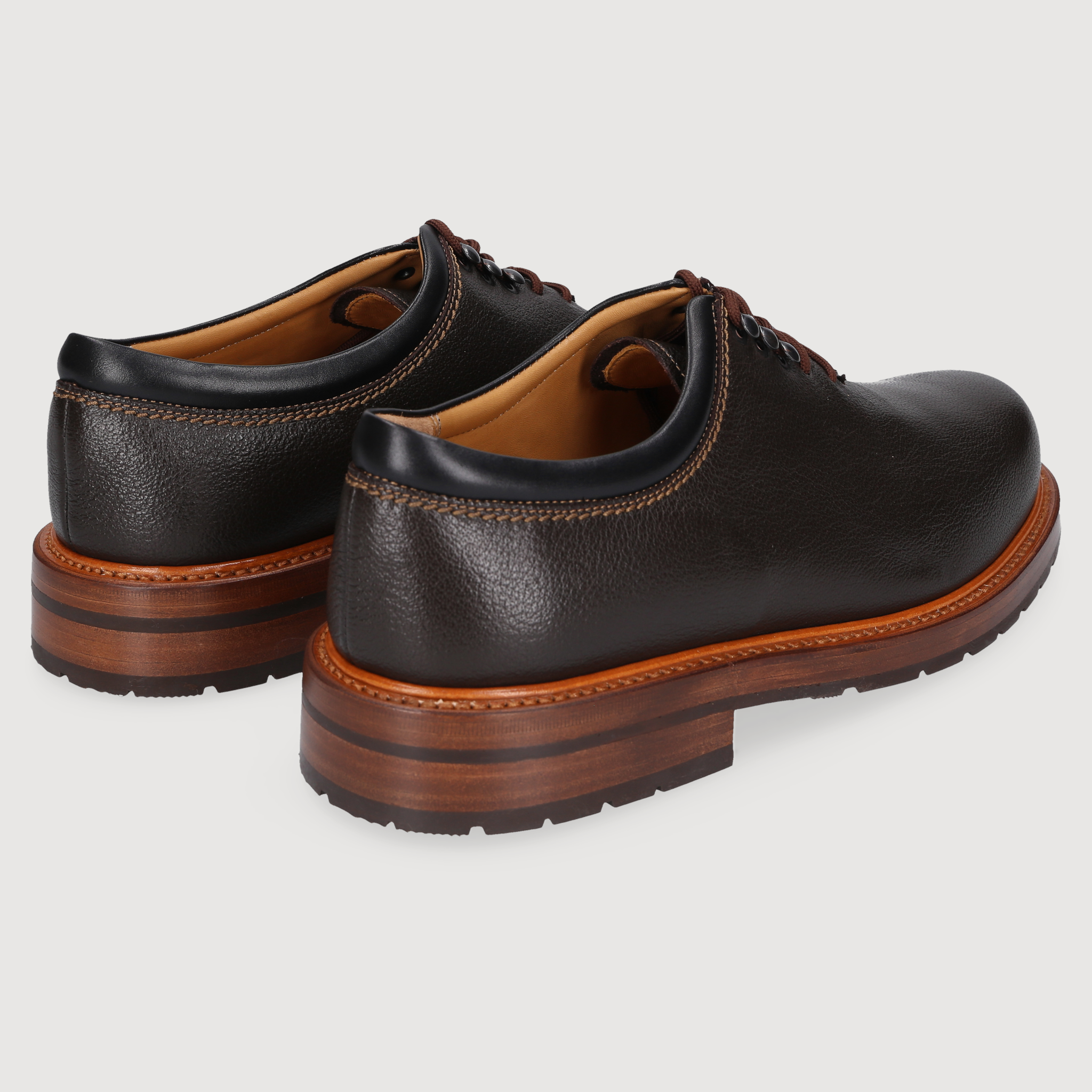 Heinrich Dinkelacker Men's Rio Wholecut W - Dark Brown