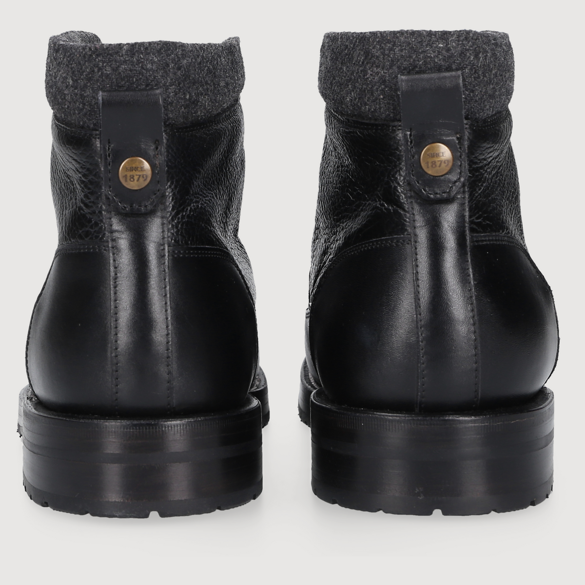 Heinrich Dinkelacker Herren Stiefeletten Rio Plain W - Schwarz