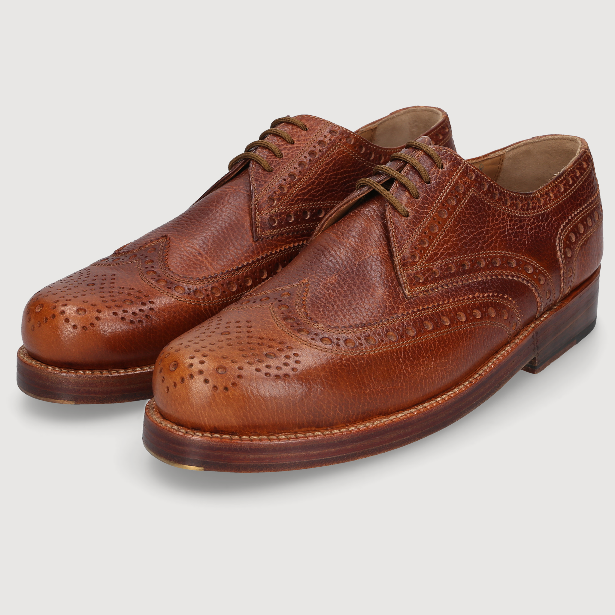 Heinrich Dinkelacker Herren Klassiker Rio Full-Brogue Honey