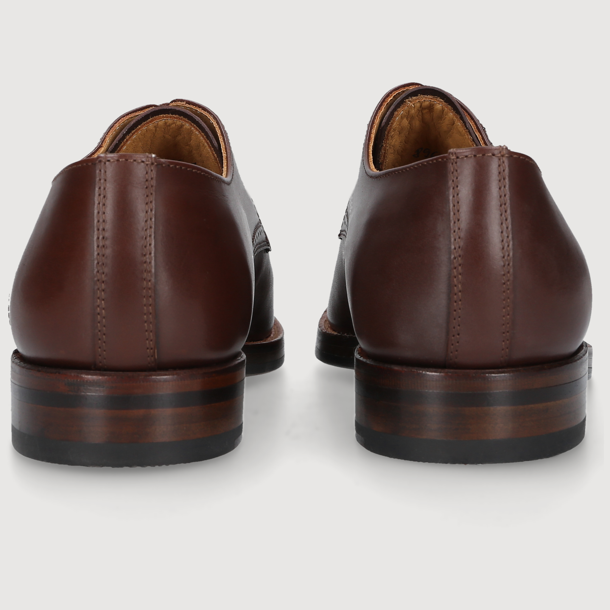 Heinrich Dinkelacker Herren Klassiker Milano Plain Dunkelbraun