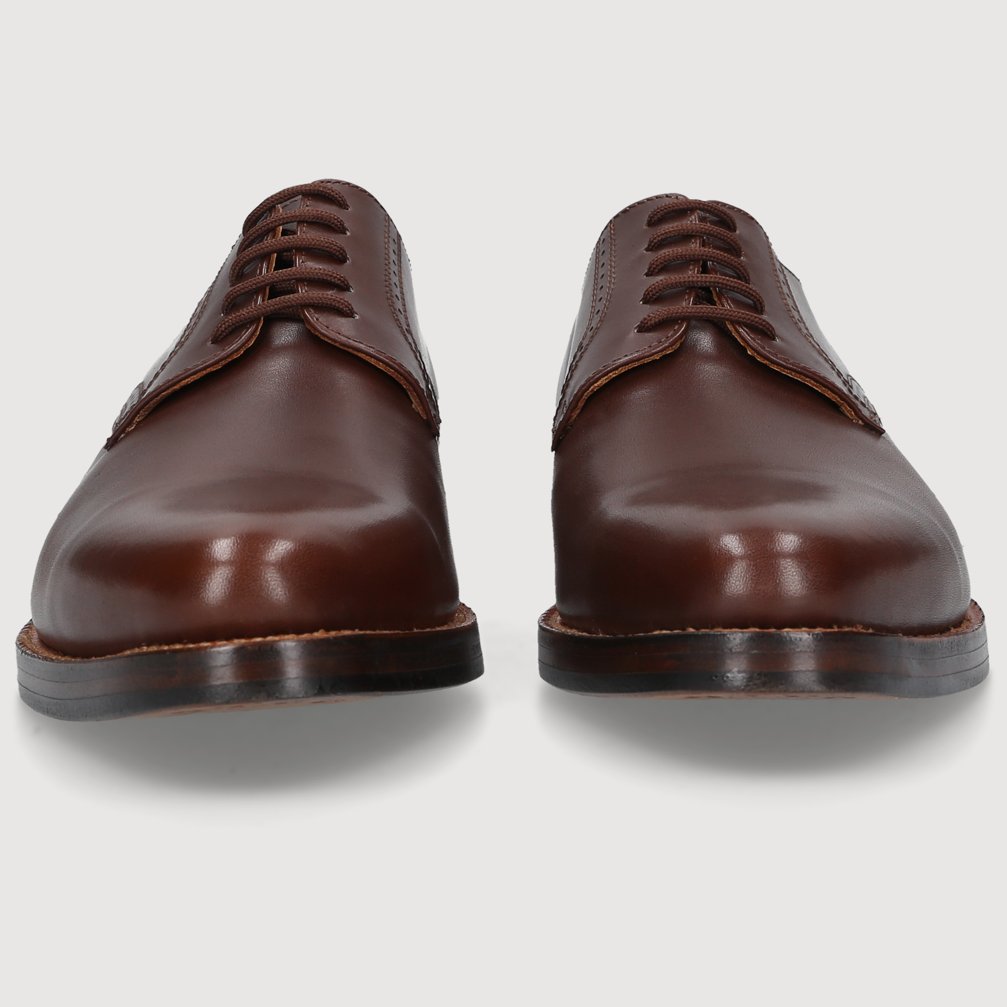 Heinrich Dinkelacker Herren Klassiker Milano Plain Dunkelbraun