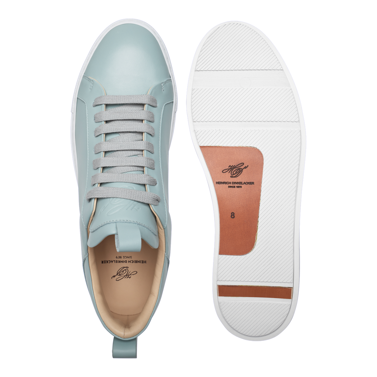 Heinrich Dinkelacker Herren Sneaker Turin Court Sneaker NP - Mint