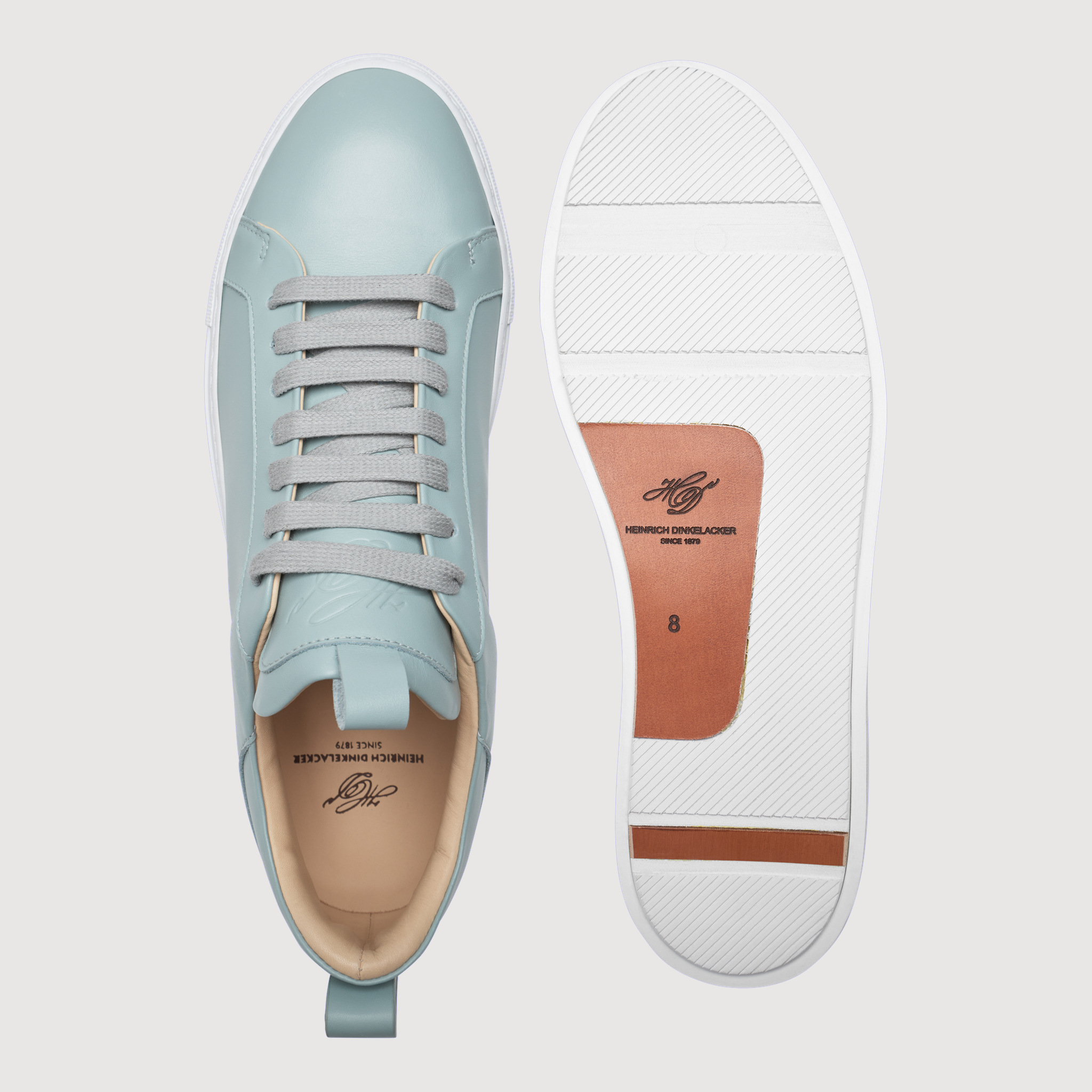 Heinrich Dinkelacker Herren Sneaker Turin Court Sneaker NP - Mint