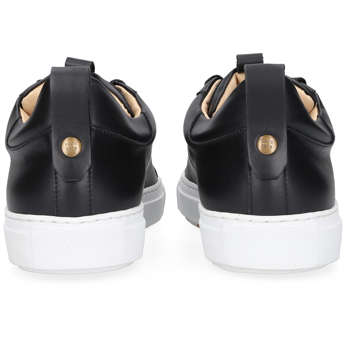 Heinrich Dinkelacker Men's Sneaker Turin Plain Black