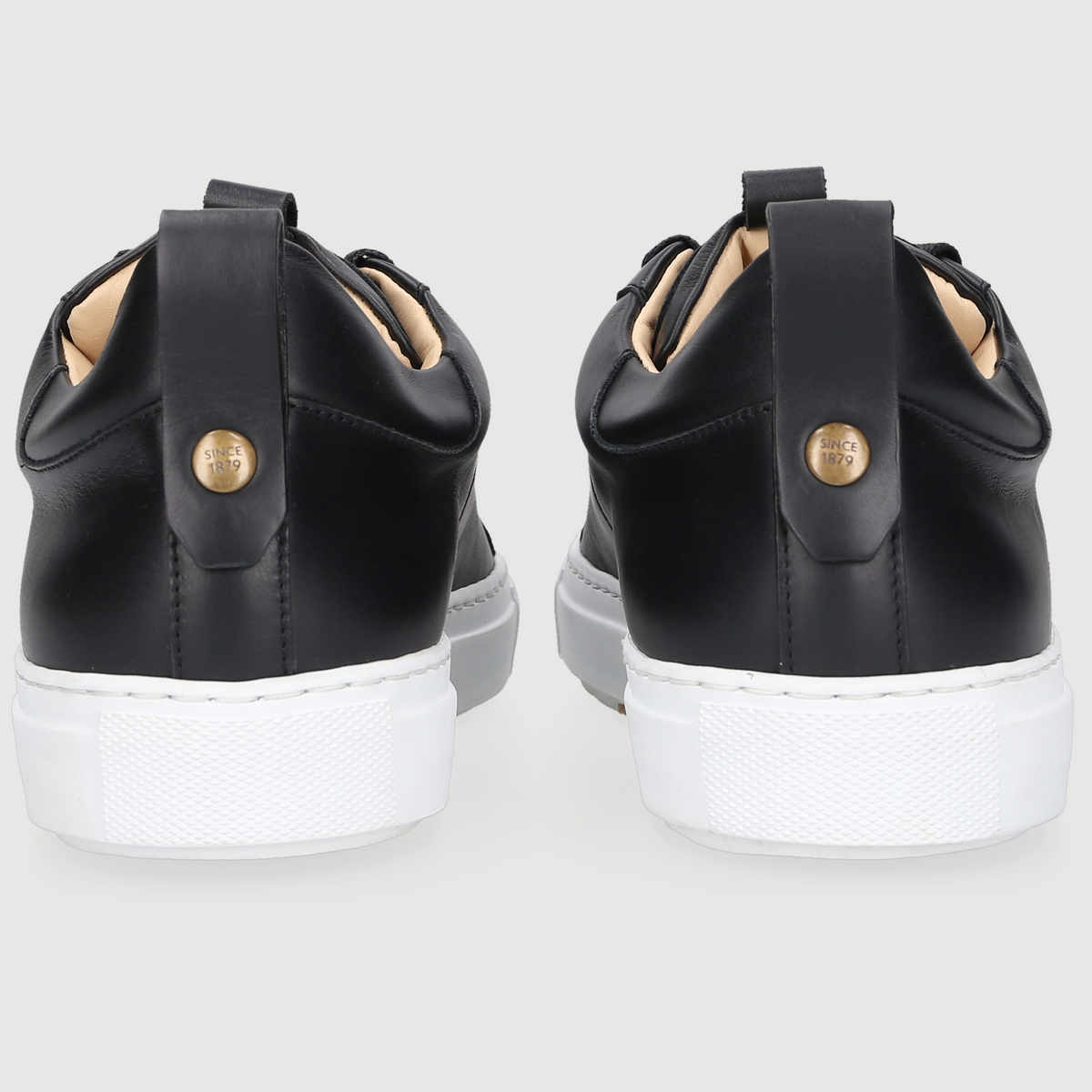 Heinrich Dinkelacker Herren Sneaker Turin Plain Schwarz
