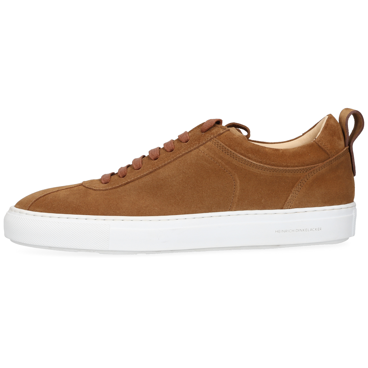 Heinrich Dinkelacker Men's Sneaker Turin Plain Brown
