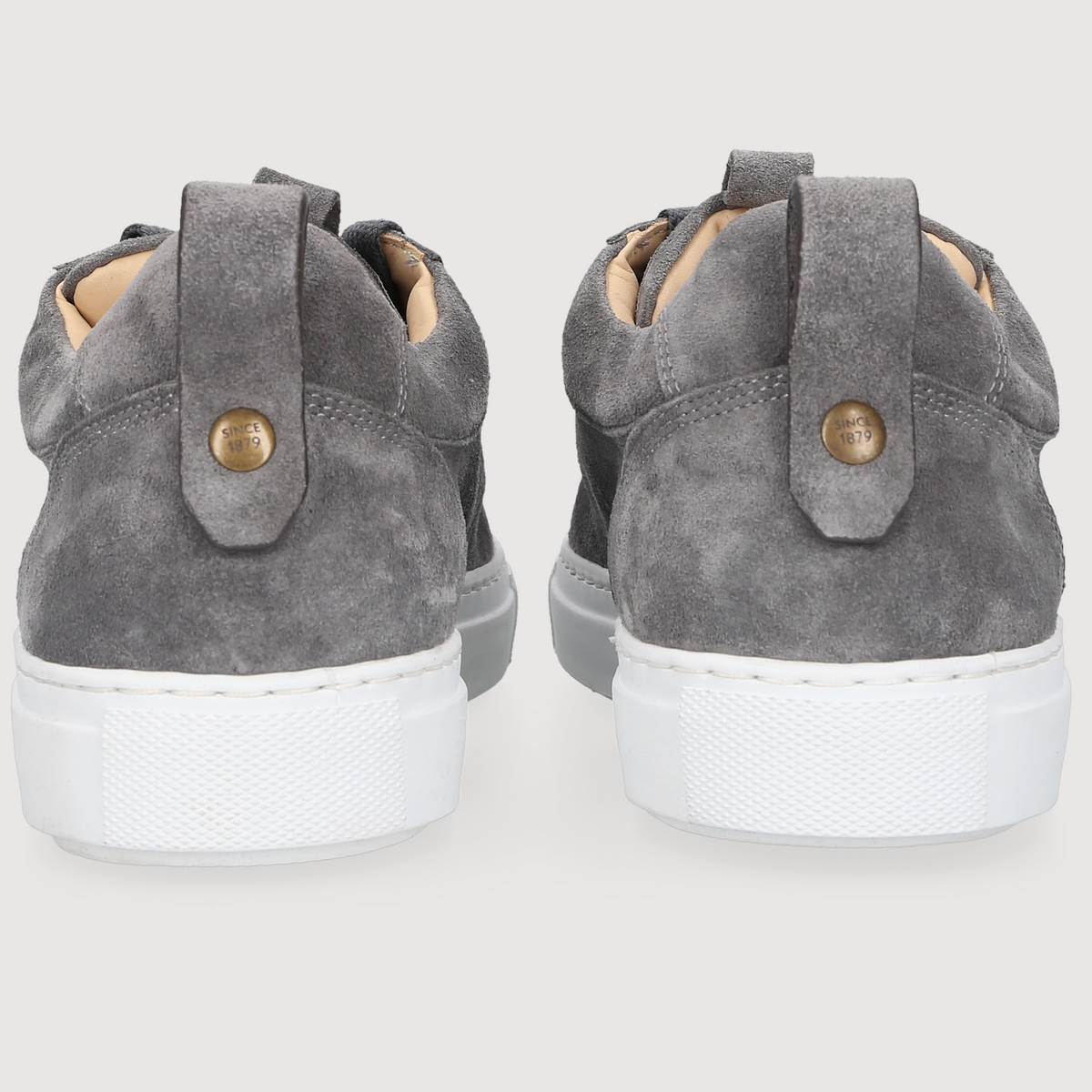 Heinrich Dinkelacker Herren Sneaker Turin Plain Grau