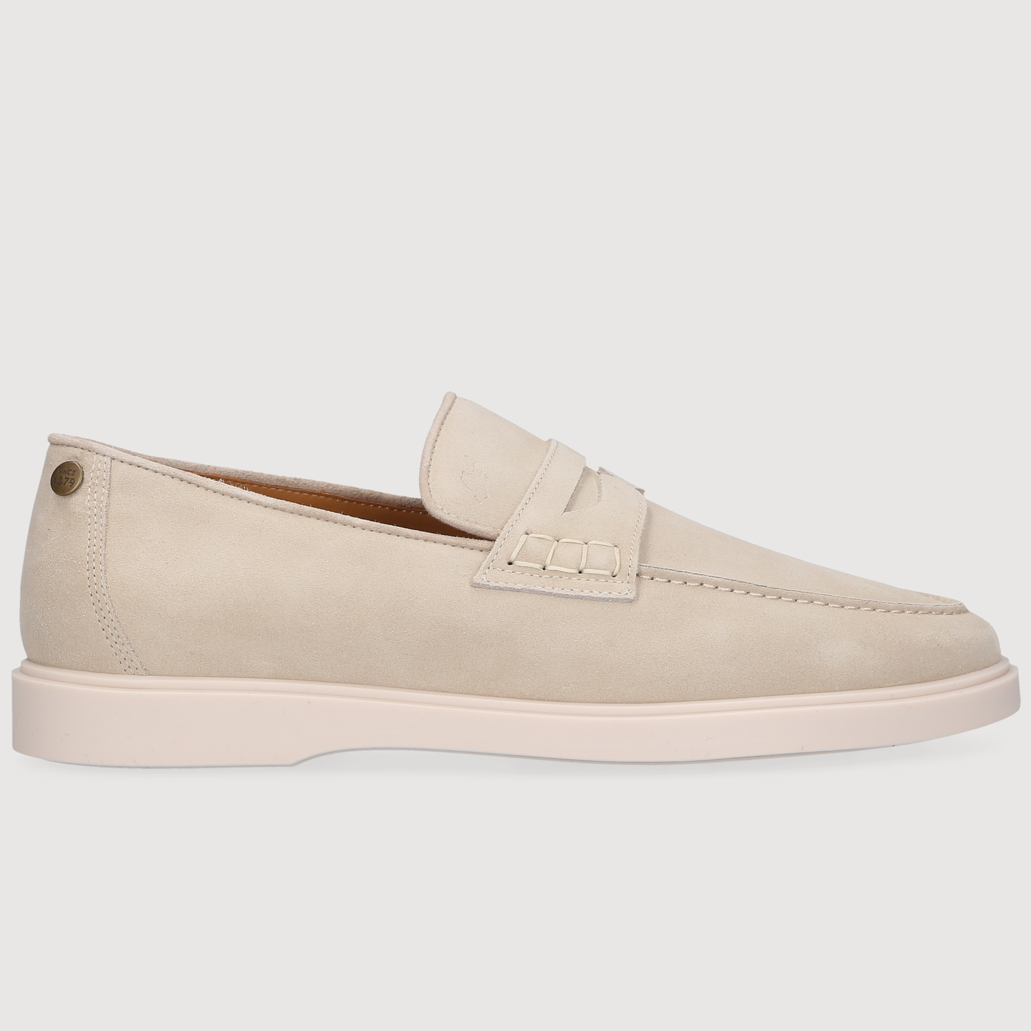 Heinrich Dinkelacker Men's Genua Penny Loafer V - Beige