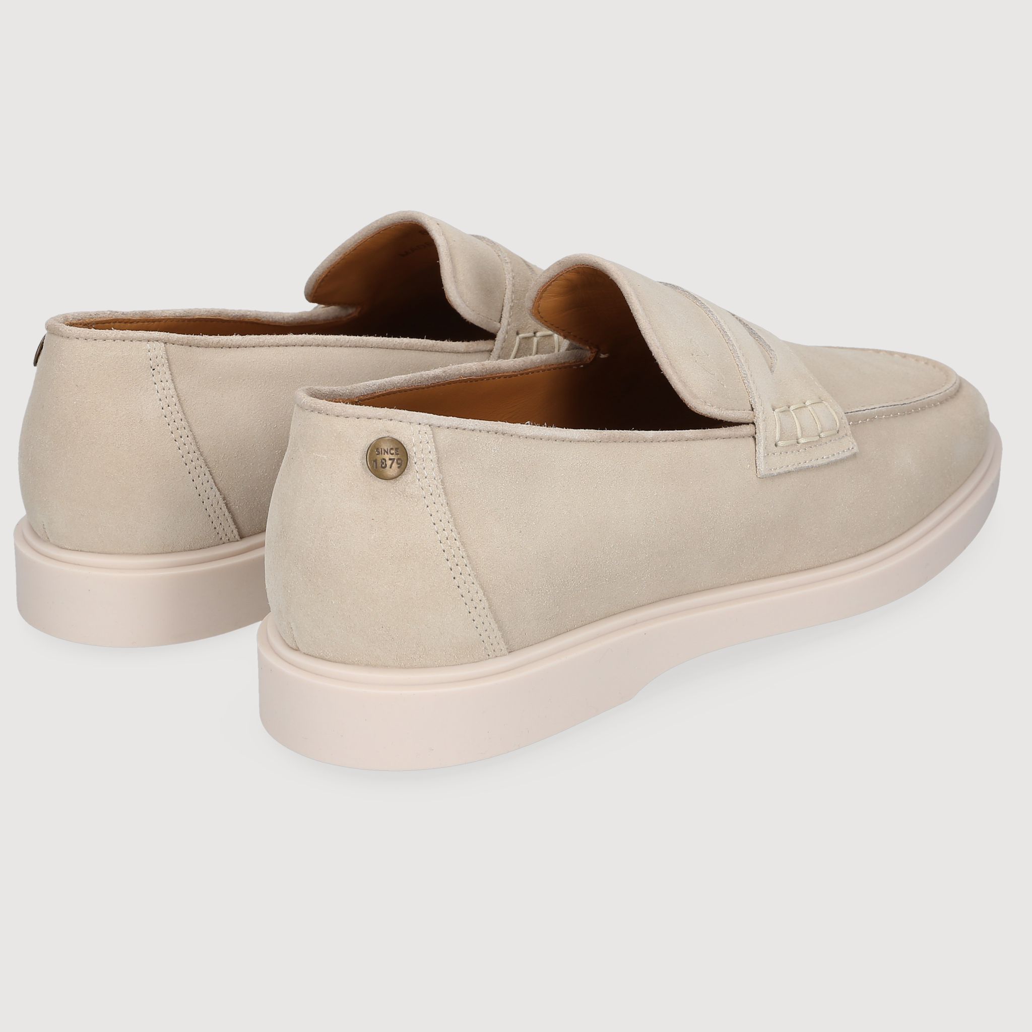 Heinrich Dinkelacker Men's Genua Penny Loafer V - Beige