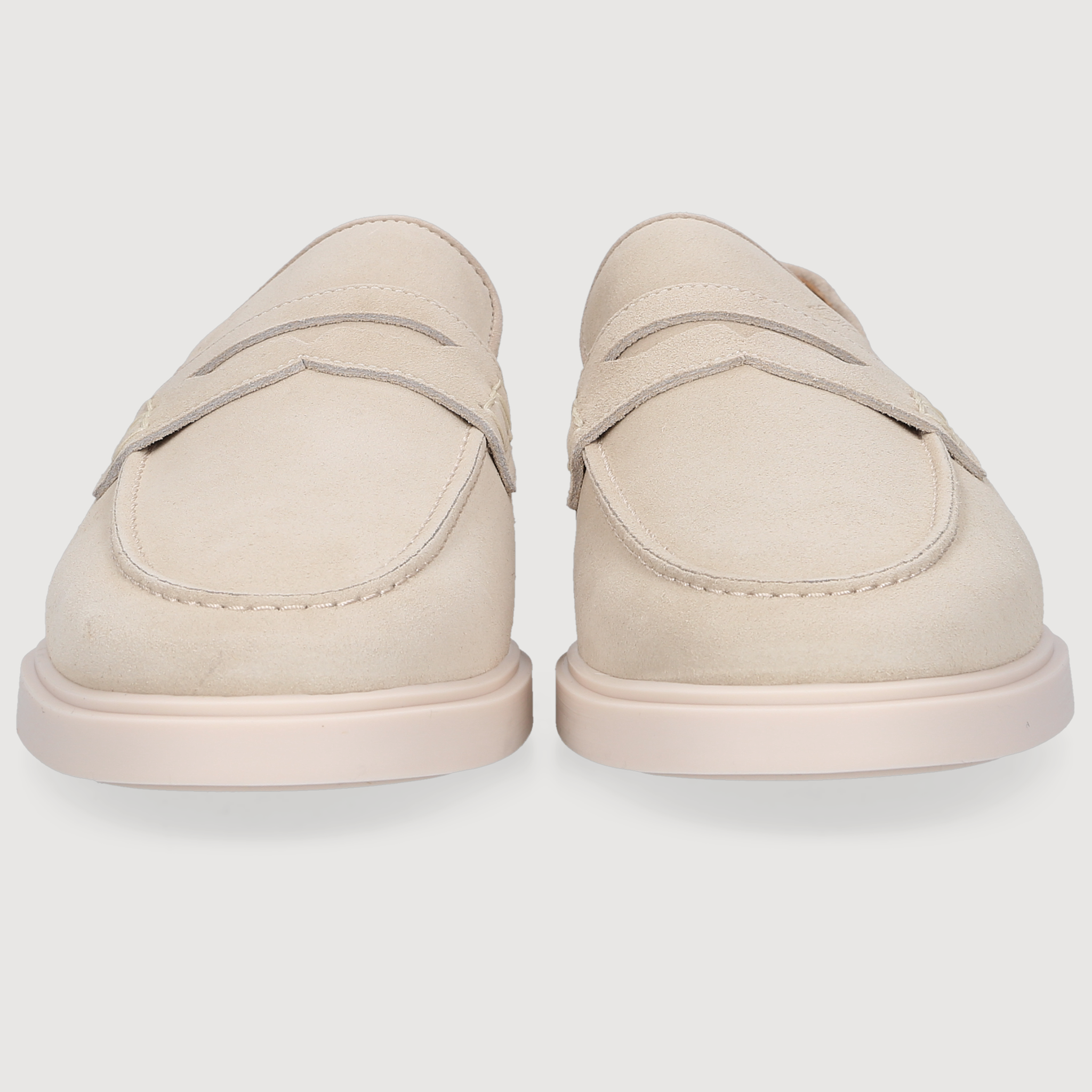 Heinrich Dinkelacker Men's Genua Penny Loafer V - Beige