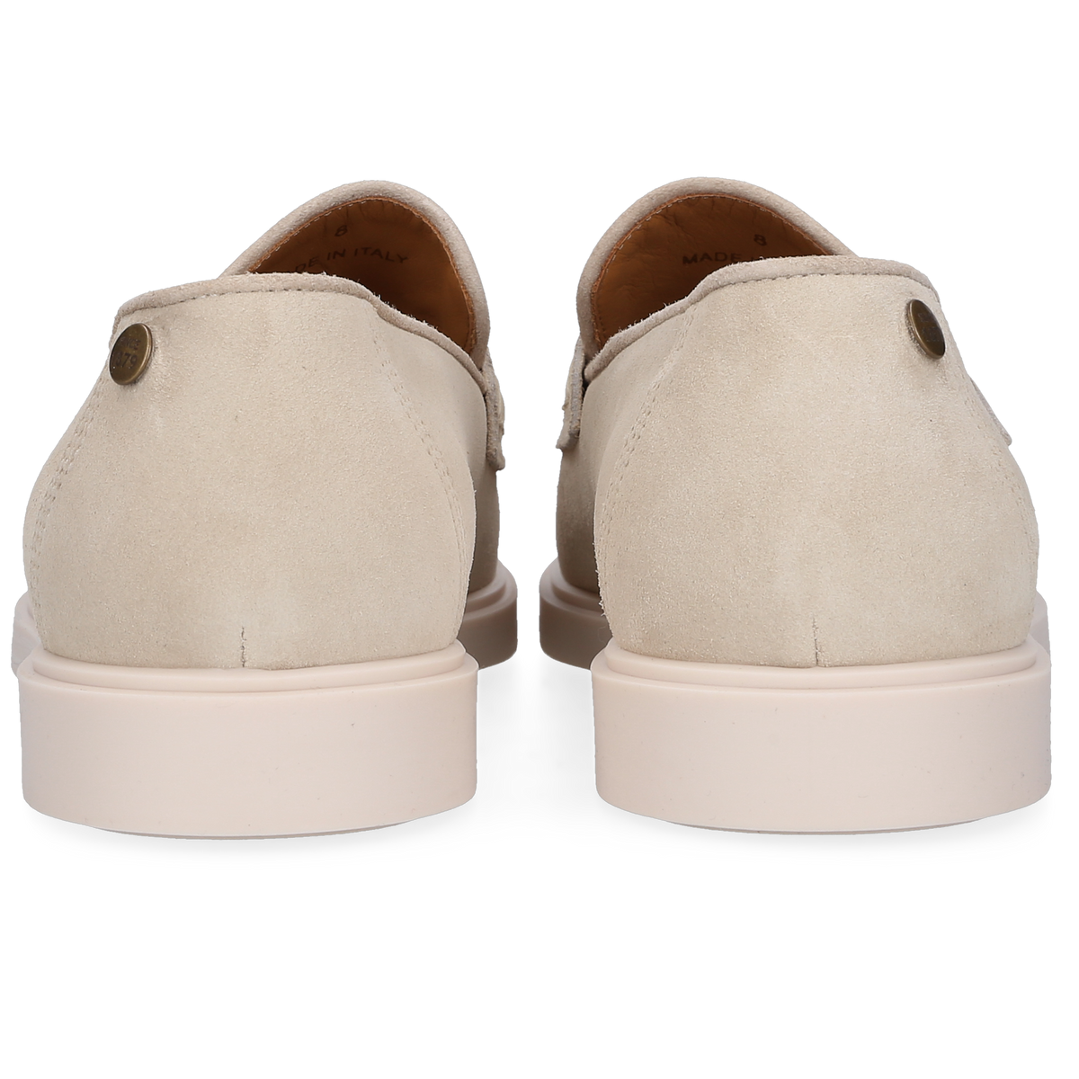 Heinrich Dinkelacker Herren Loafer Genua Penny Loafer V - Beige