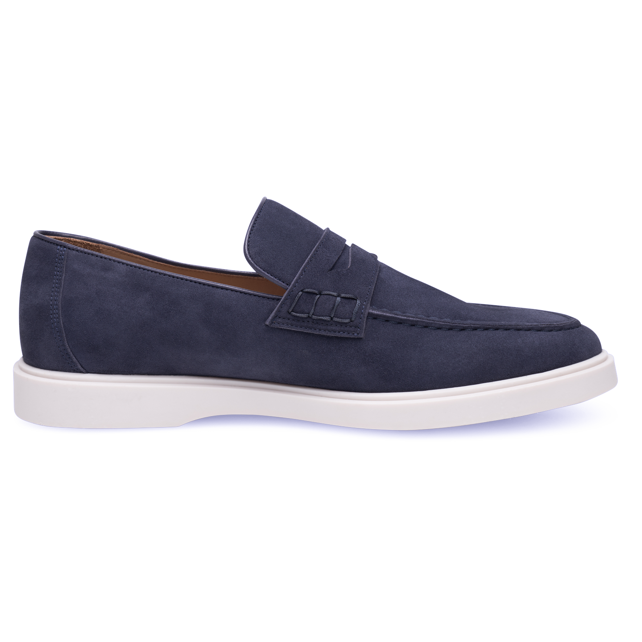 Heinrich Dinkelacker Herren Genua Penny Loafer V - Navy
